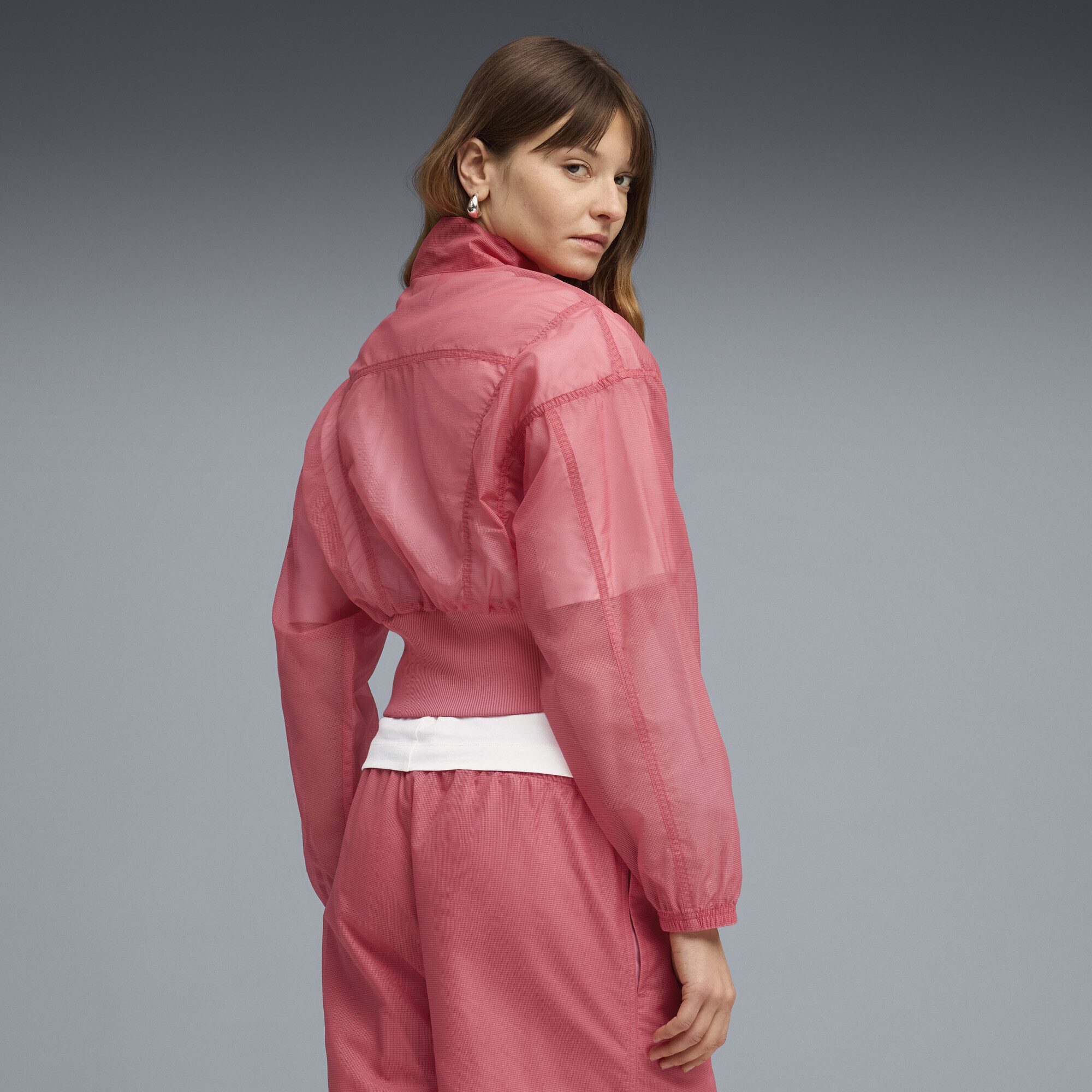 PUMA Trainingsjacke Dare To Oversized Gewebte Jacke Damen