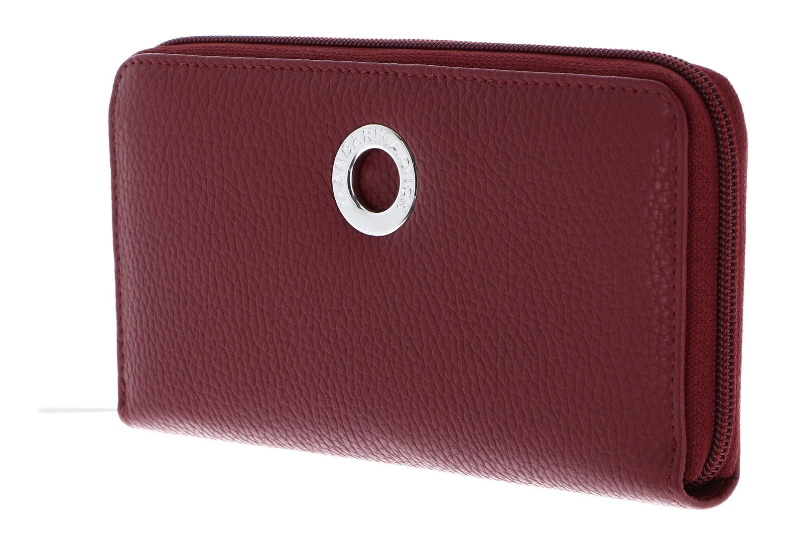 Mandarina Duck Geldbörse Zip Around Wallet, aus echtem Leder