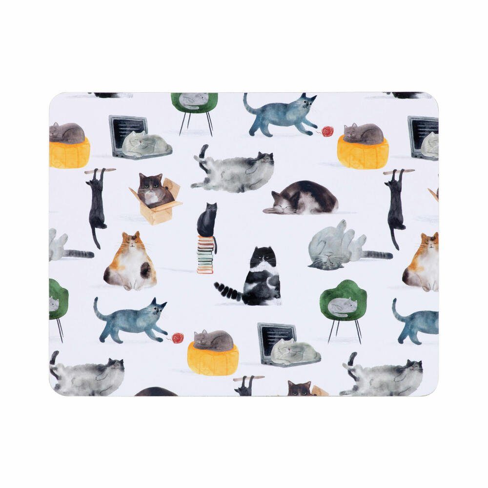 Platzset, Feline Friends 4-tlg., 34 x 26.5 cm, Maxwell & Williams, (Set, 4-St)