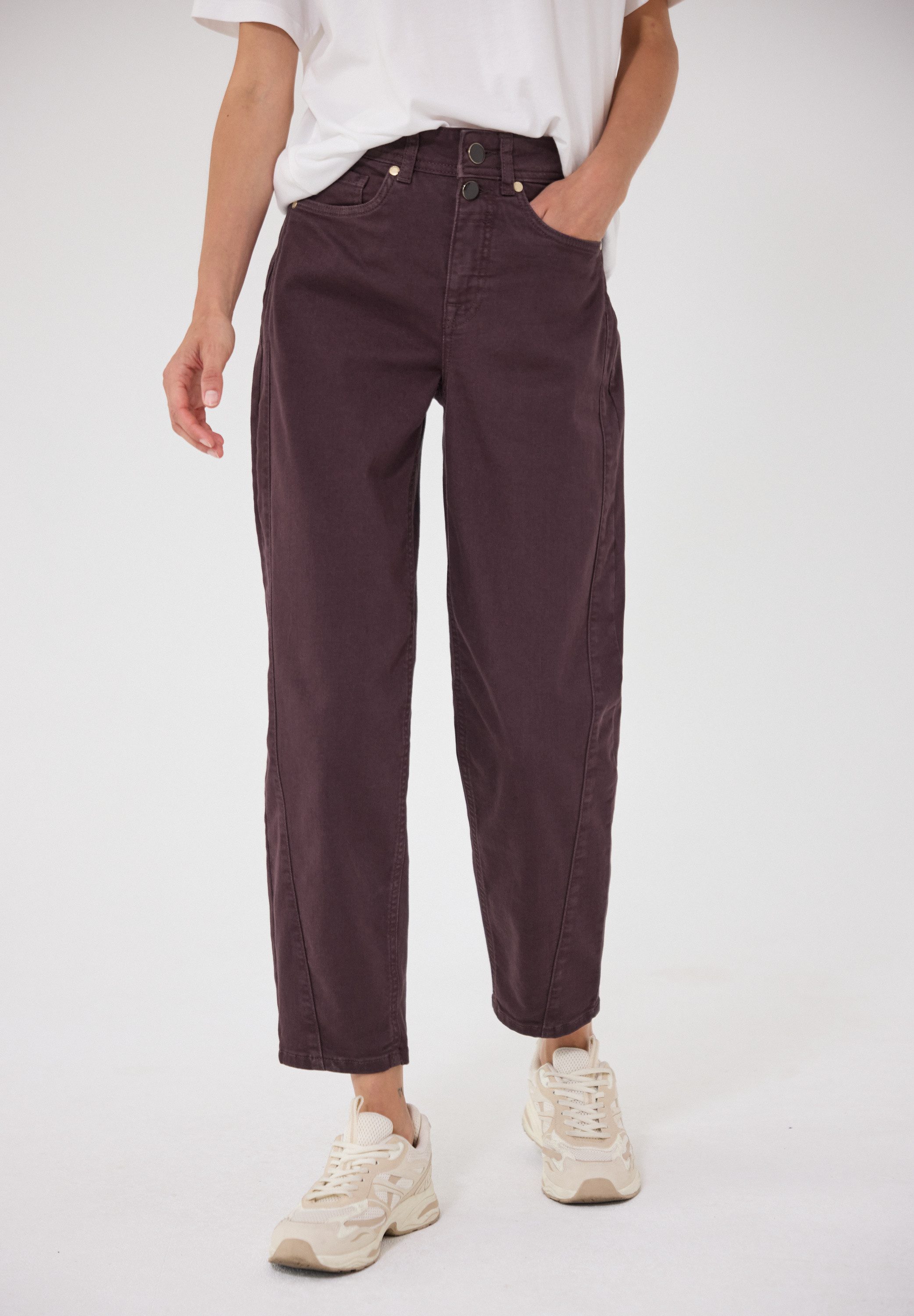 STREET ONE STUDIO Loose-fit-Jeans High Waist