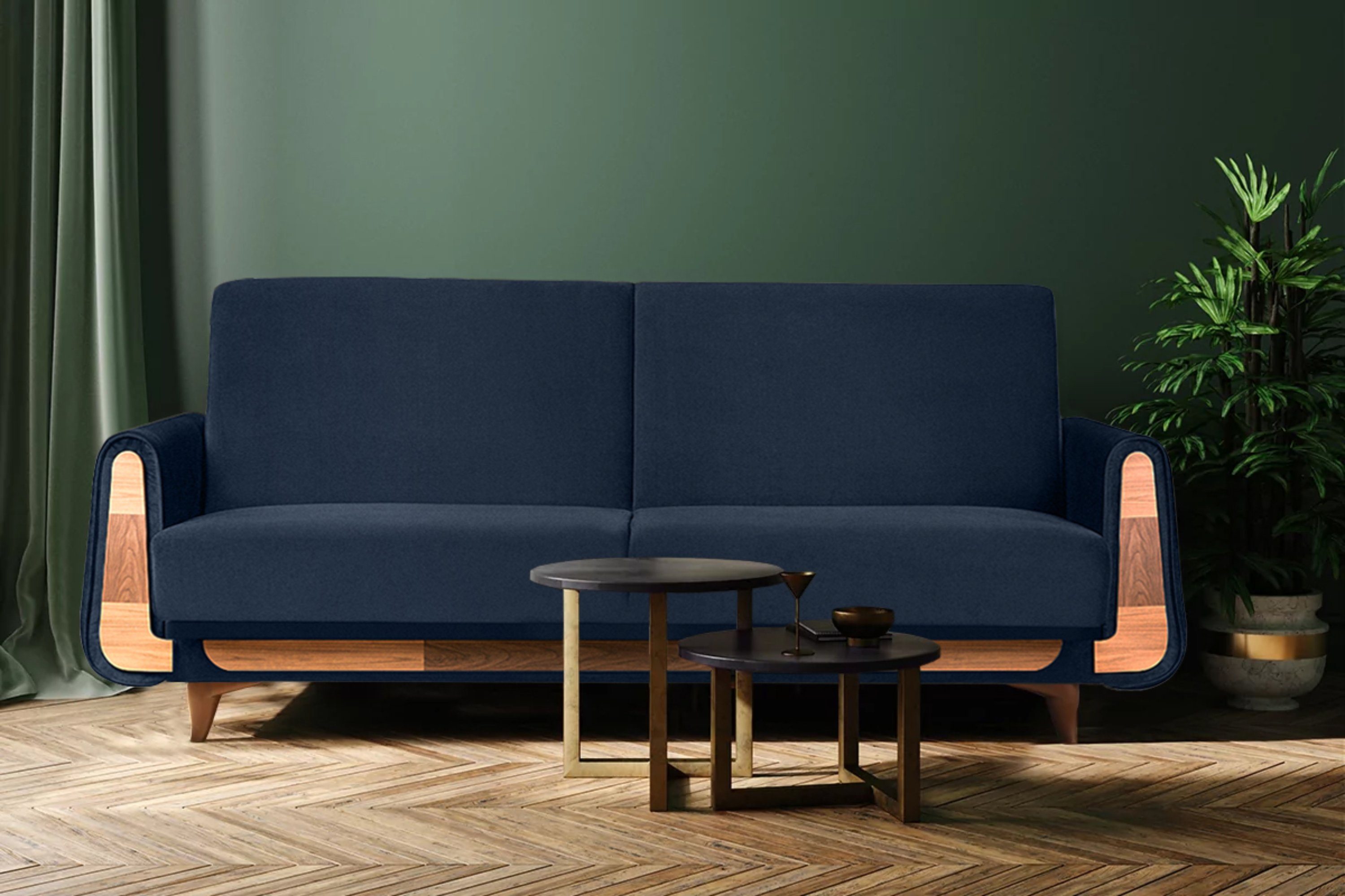 KONSIMO® 3-Sitzer, GUSTAVO, Sofa mit Schlaffunktion, günstig online kaufen