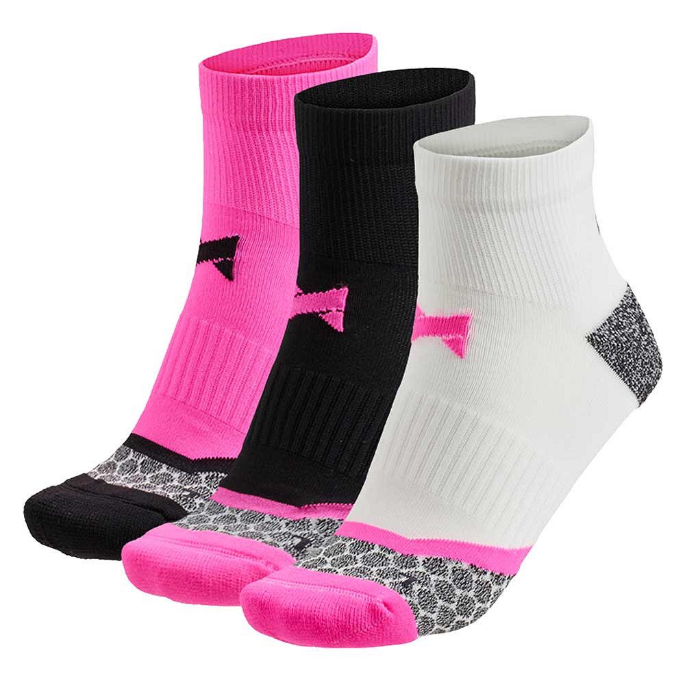 TippTexx 24 Sportsocken 3 Paar RUNNING SOCKS Unisex Laufsocken Fitness Socken Polsterung (3 Paar) reflektierender Aufdruck an der Ferse