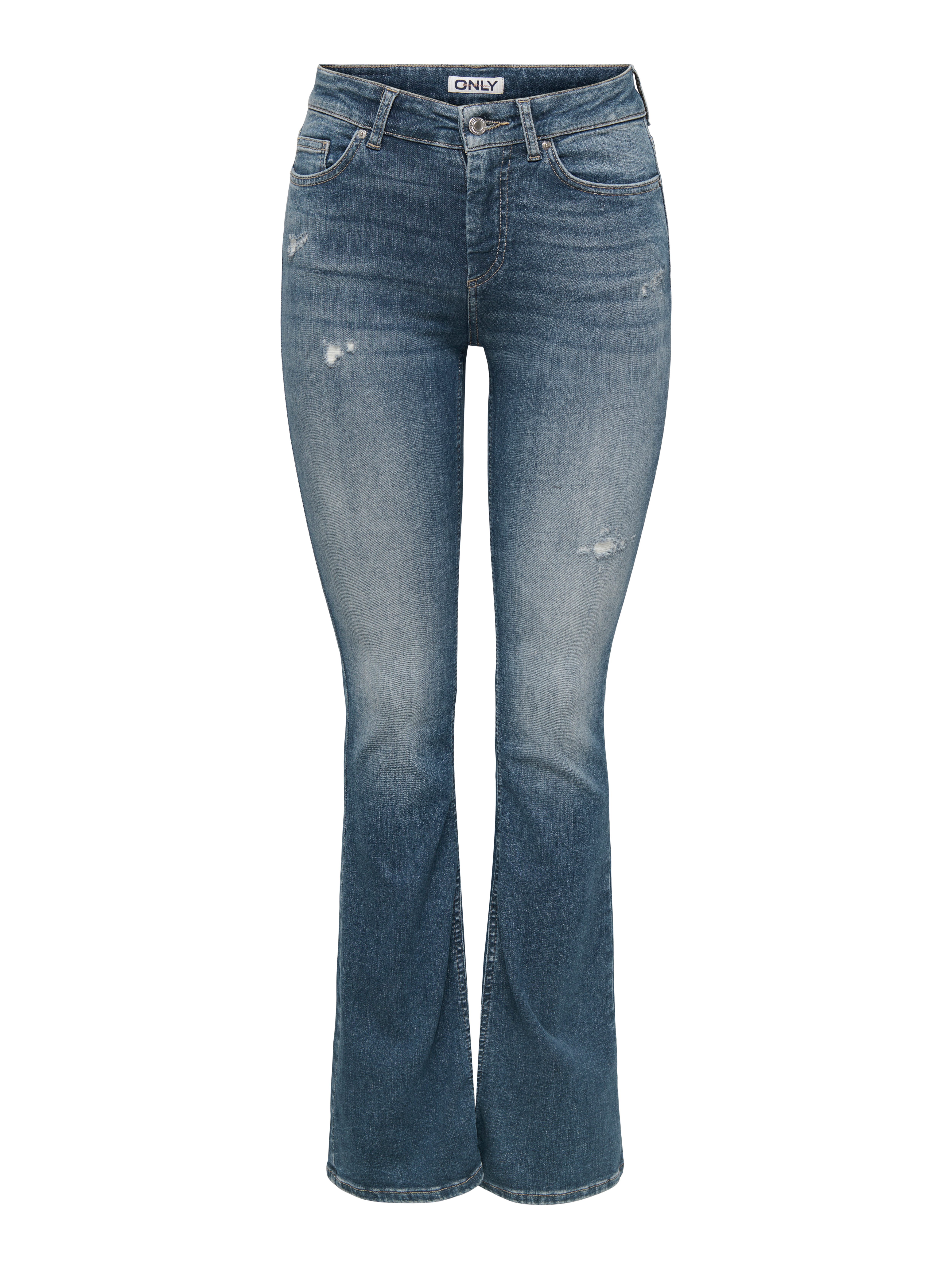 Bootcut-Jeans ONLBLUSH MID WAIST FLARED DNM REA1099