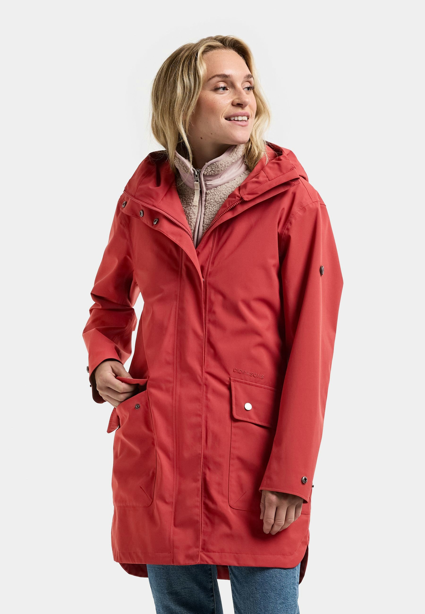 Didriksons Parka Gwen Parka mit Kapuze mit Taschen