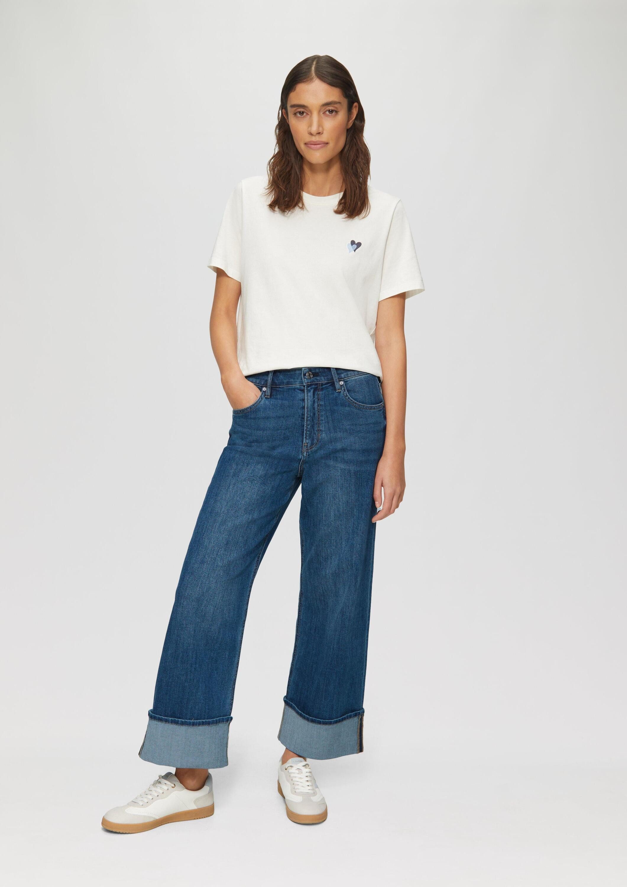 s.Oliver Weite Jeans Jeans-Hose SURI (1-tlg) günstig online kaufen