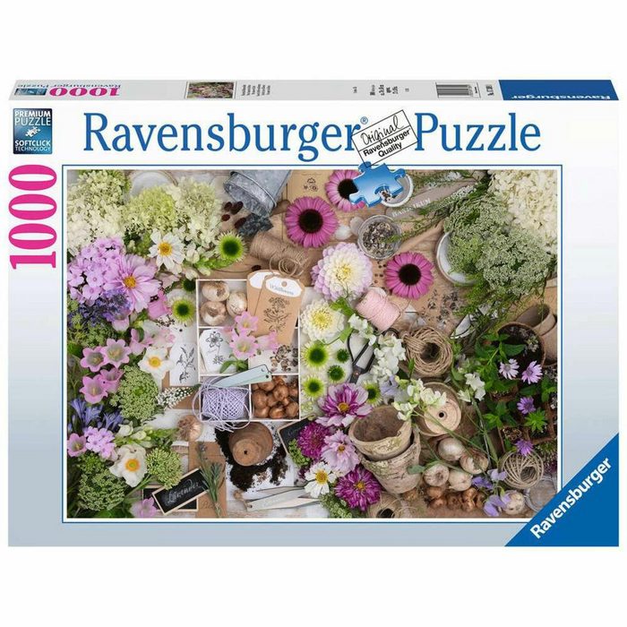Ravensburger Puzzle Prachtvolle Blumenliebe 1000 Teile 1000 Puzzleteile