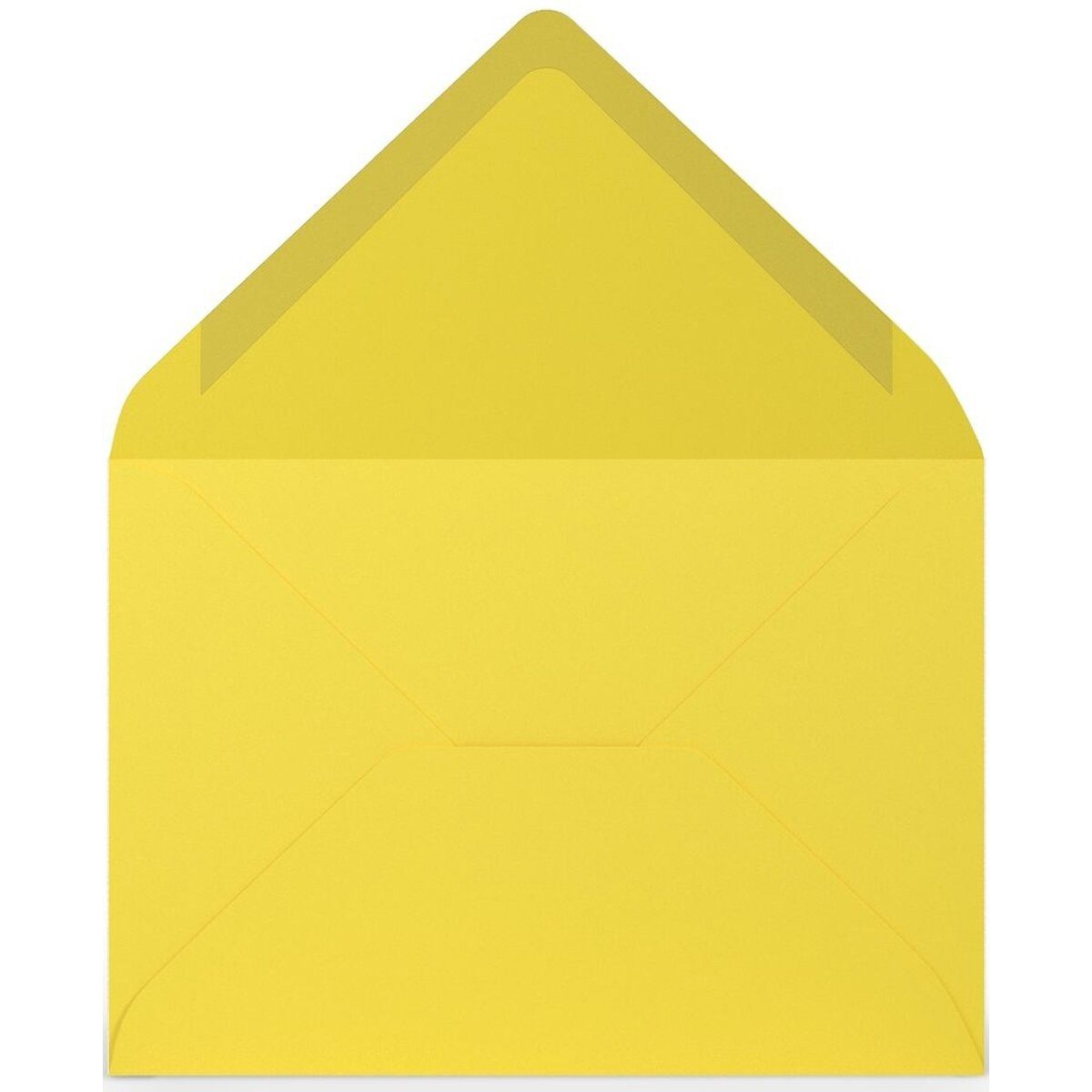 Rössler Briefumschlag Briefumschläge Coloretti VE=5 Stück C6 goldgelb