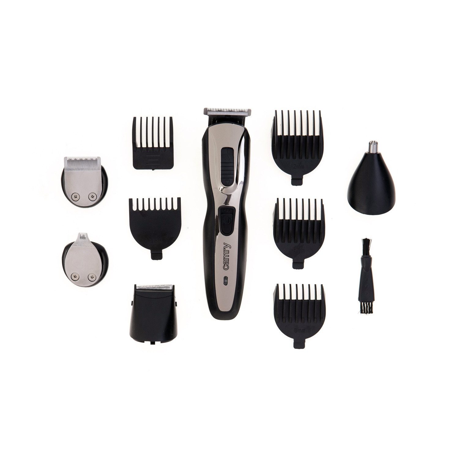Camry Haar- und Bartschneider CR 2921, 5-in-1 Herren Pflegeset, 600 mAh, mit LED-Anzeige