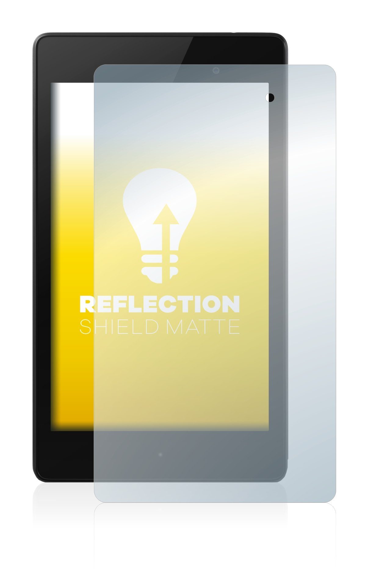 upscreen Schutzfolie für Google Nexus 7 (2013), Displayschutzfolie, Folie  matt entspiegelt Anti-Reflex