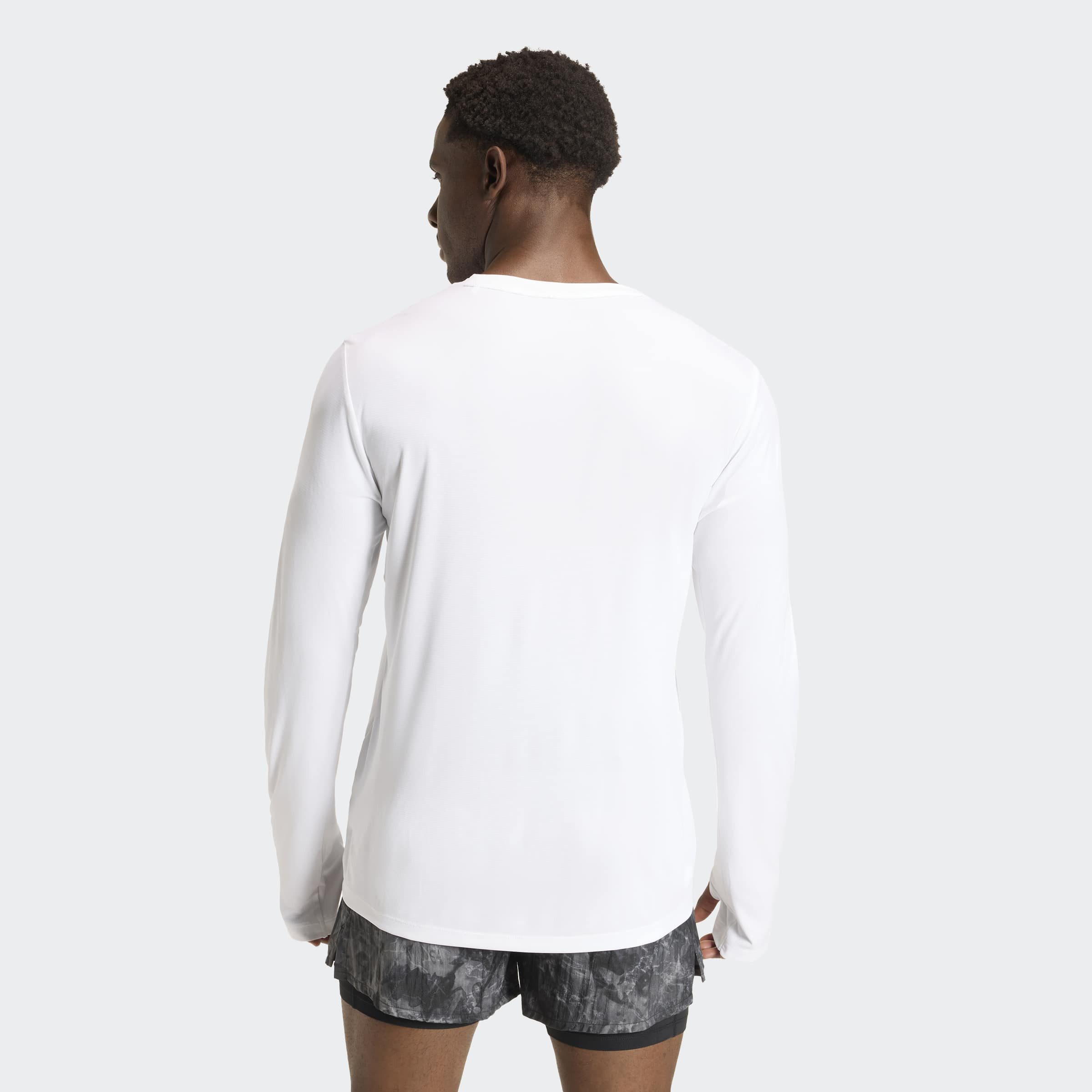 adidas Performance Laufshirt RUN ESS LS M für Erwachsene, sportlicher Stil, aus Polyester