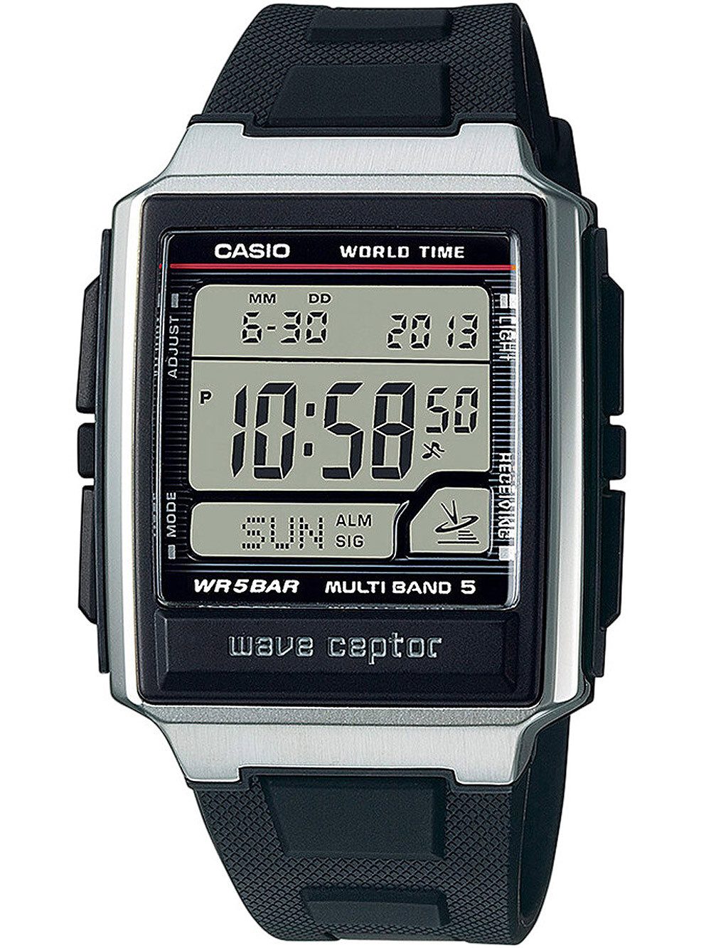 CASIO Quarzuhr Casio WV-59R-1AEF Collection Funkuhr Herrenuhr 34mm 5ATM Casio WV-59R-1AEF Collection Funkuhr Herrenuhr 34mm 5ATM