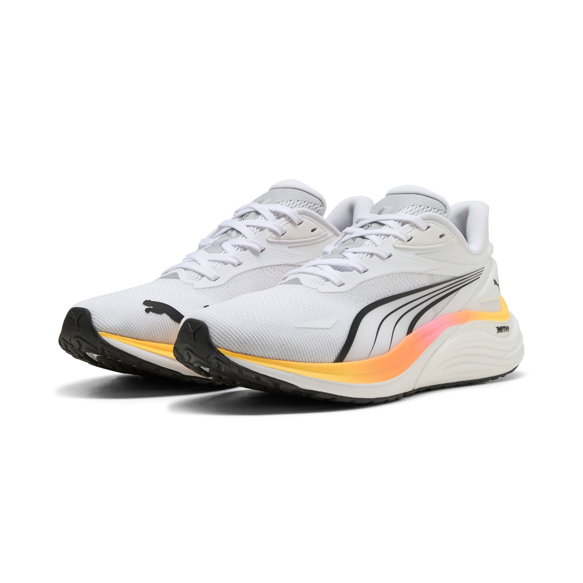 PUMA ELECTRIFY NITRO 4 Laufschuh mit atmungsaktivem Mesh-Obermaterial, mit herausnehmbarer Innensohle