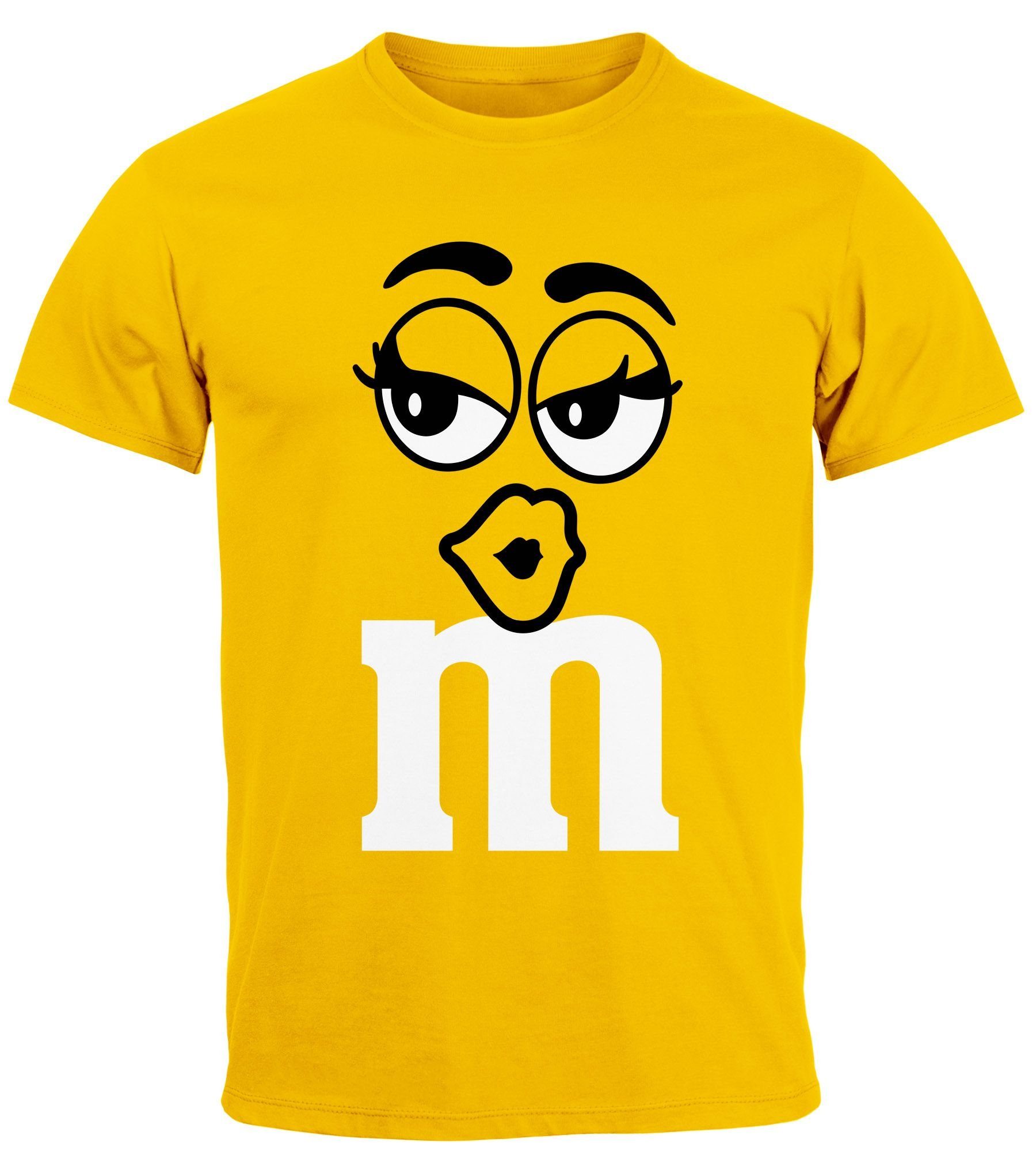 MoonWorks Print-Shirt Herren T-Shirt Fasching Karneval günstig online kaufen