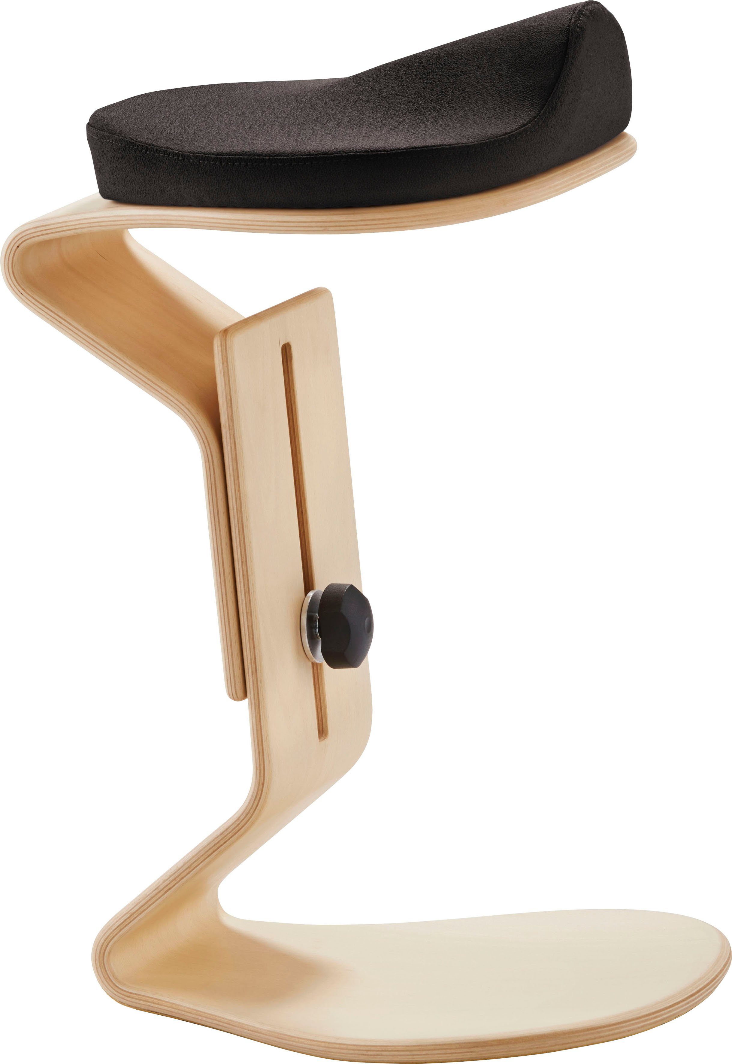 Mayer Sitzmöbel Sitzhocker 1189 (1 St), NEST NATURE Hocker ready mit 3D-/Komfortsitz 1189