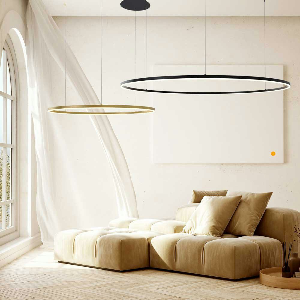 s.luce Pendelleuchte LED 2er-Ring Hängelampen Kombination günstig online kaufen