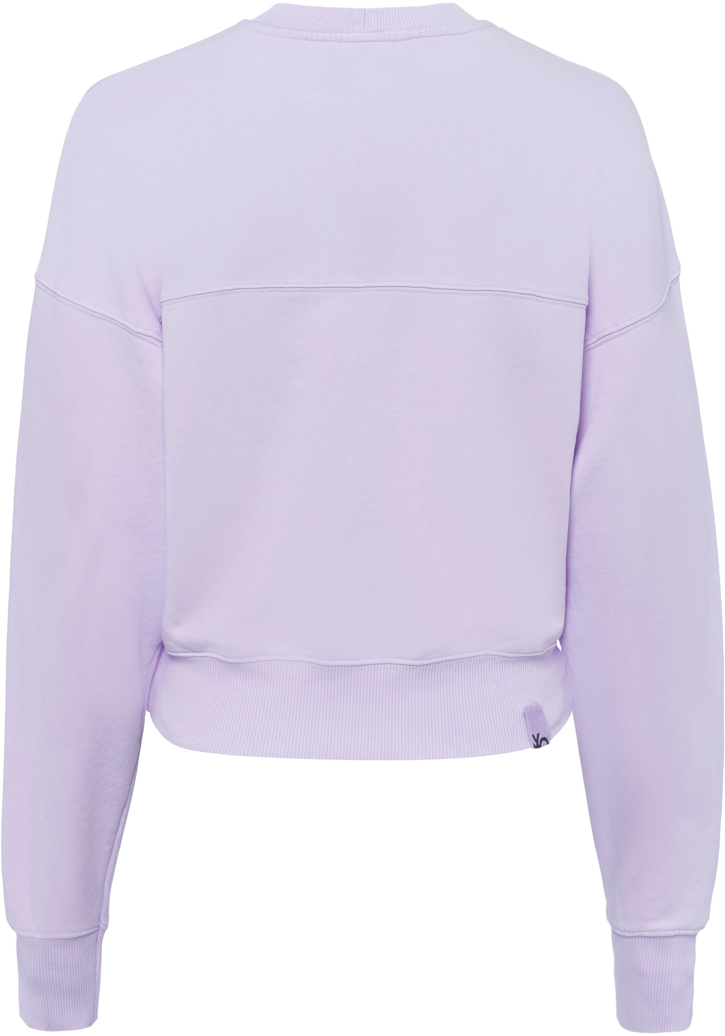 Damen Pullover United Colors of Benetton Sweatshirt mit Teilungsnaht hinten
