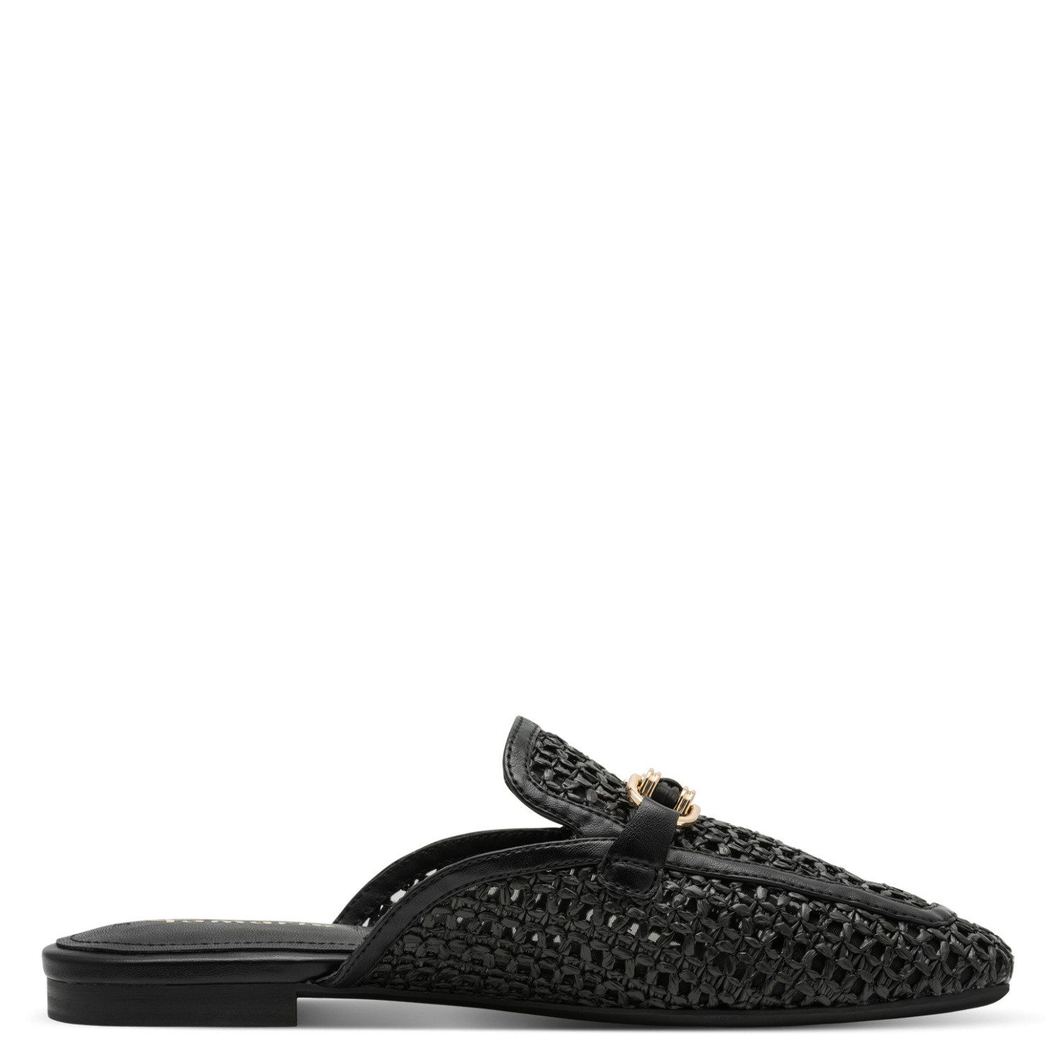 Tamaris Sabot, Blockabsatz, Schlupfschuh, Businessschuh mit Schmuckelelment