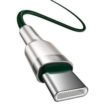 Baseus Metal Datenkabel USB Type C - USB Type C 100 W (20 V / 5 A) 2 m X-Link Lade-und Datenkabel