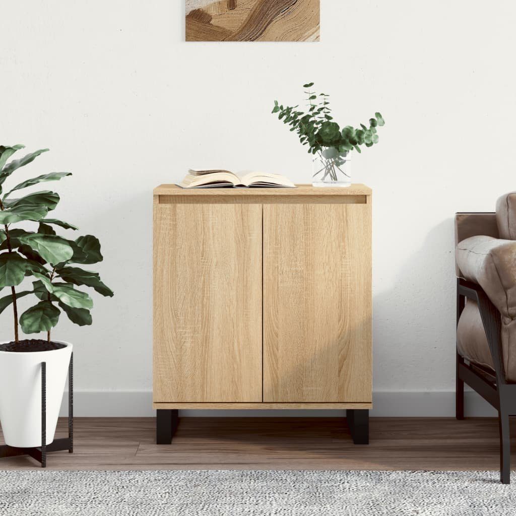 vidaXL Sideboard Sideboard Sonoma-Eiche 60x35x70 cm Holzwerkstoff (1 St)
