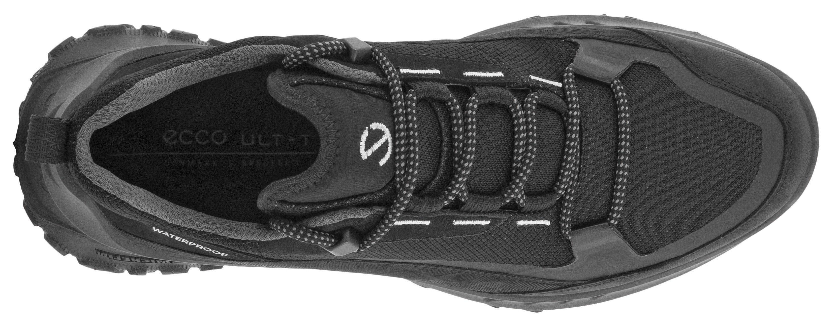 schwarz mit sportive Sneaker ULT-TRN Michelin-Technologie Laufsohle M Ecco