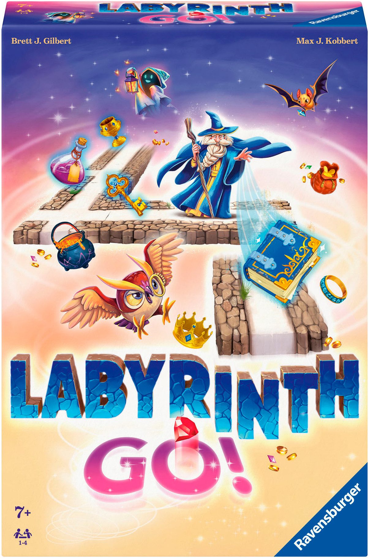 Ravensburger Spiel Labyrinth GO!, Reisespiel, Made in Europe