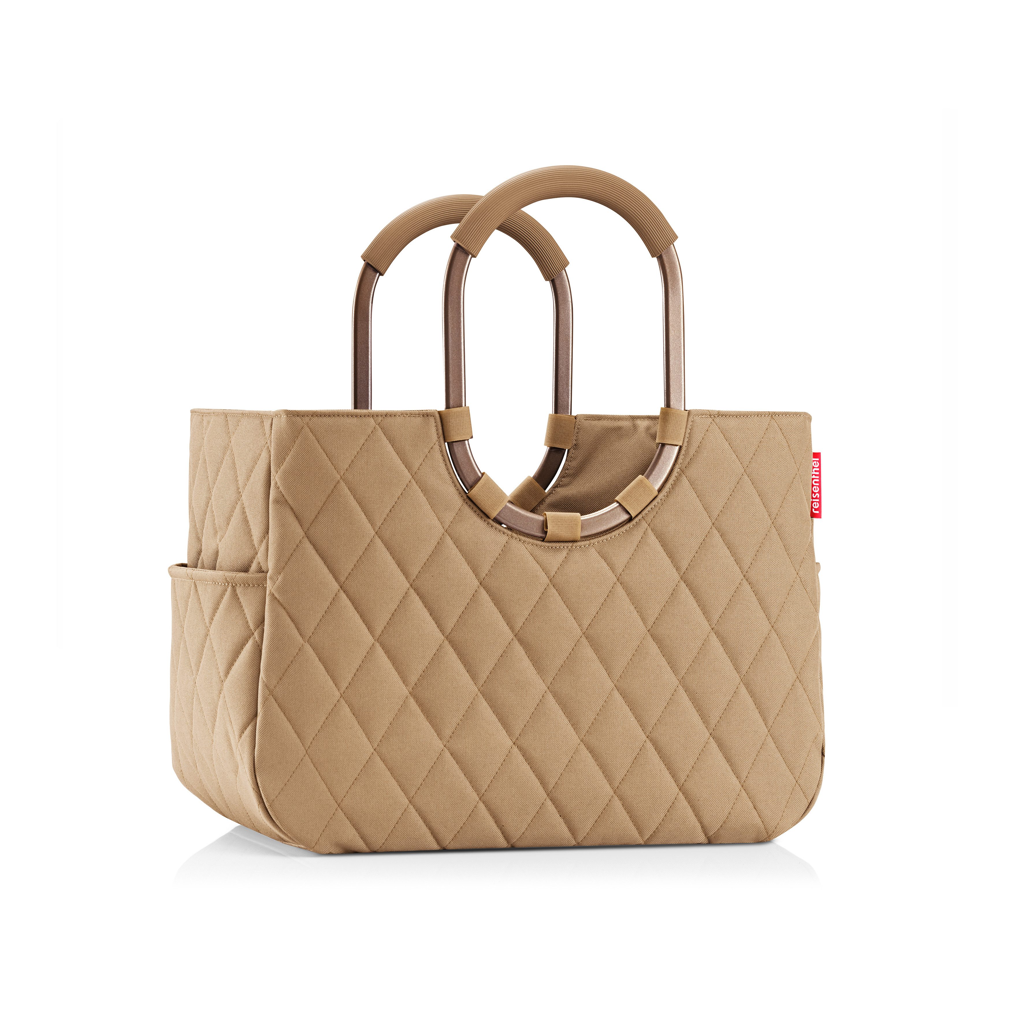 REISENTHEL® Shopper loopshopper L (1-tlg), gepolsterte Griffe, Standfüße, Reißverschlusstasche, Stecktaschen