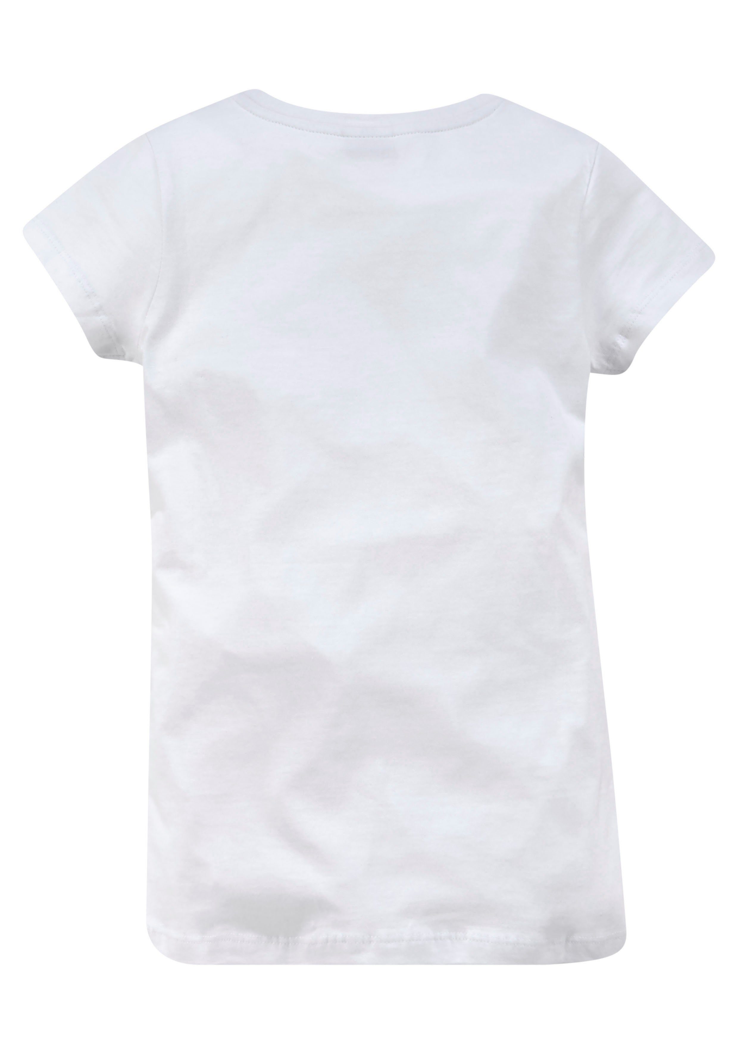 KangaROOS T-Shirt Kurzarm, taillierter Schnitt, mit Logodruck, Rundhalsausschnitt