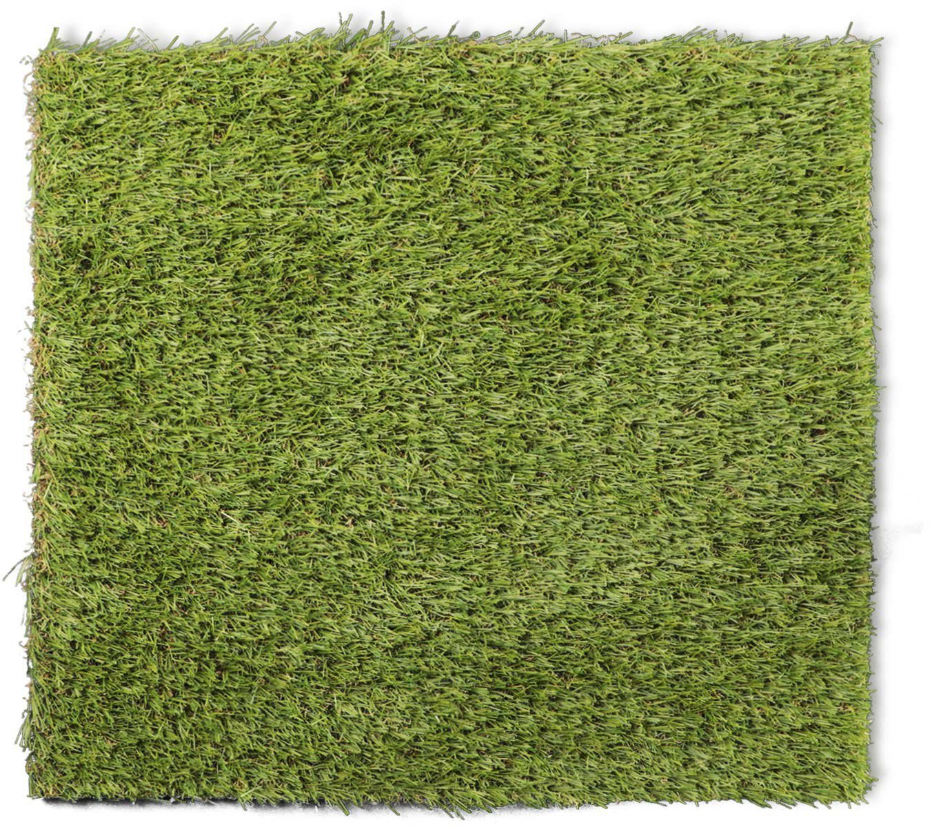 Gras-Optik, in Primaflor-Ideen 100x100 Textil, Deko-Matte Größe Platzset, (Set, 2-St), in cm