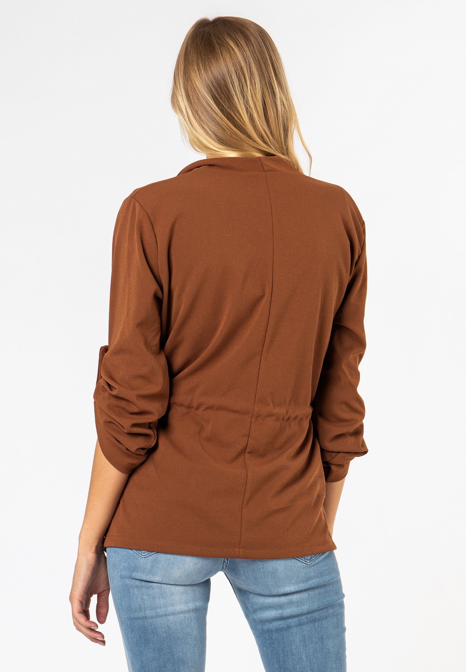 SUBLEVEL Blusenblazer Blazer zum Binden günstig online kaufen