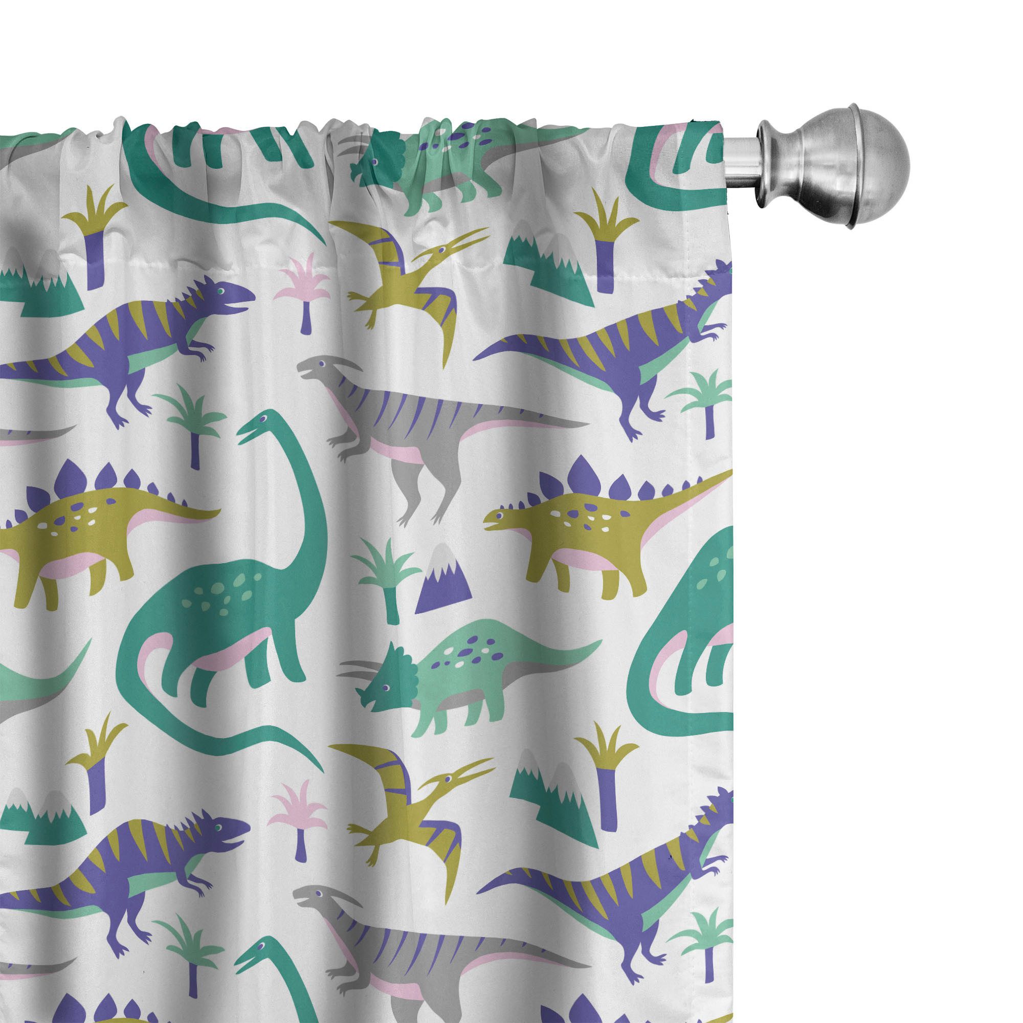 Abakuhaus Gardine Vorhang für Wohnzimmer Schlafzimmer Dekor, Microfaser, Ki günstig online kaufen