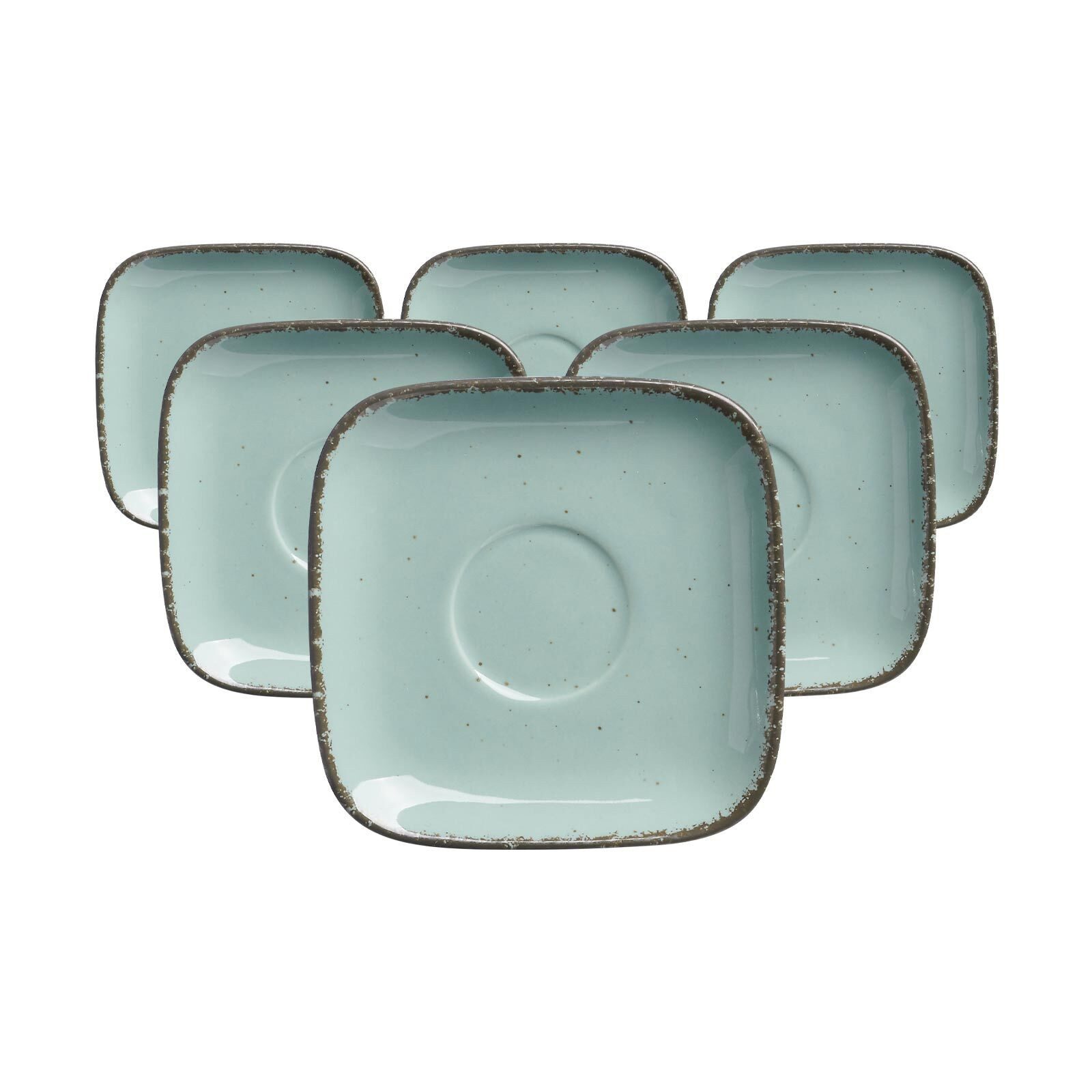 Ritzenhoff & Breker Untertasse Casa Espressountertassen ø 10 cm 6er Set, (6 St)