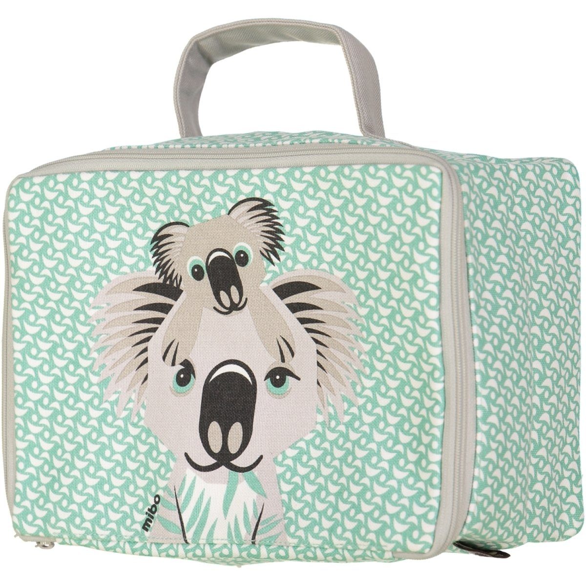 COQ EN PATE Kinderkoffer Kleiner 16,5 Koffer aus 24 cm Baumwolle Größe: 10 x Tasche x