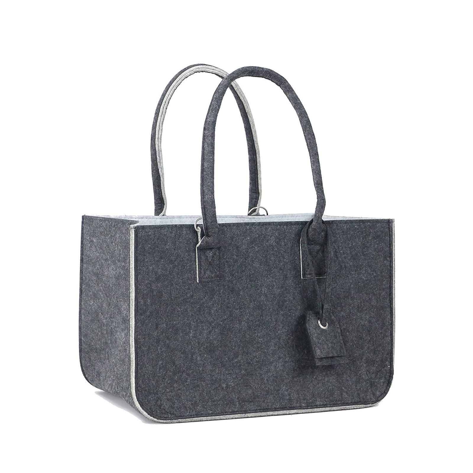 Laptoptasche Filztasche groß Einkaufstasche Kaminholztasche Filztaschen Shopper