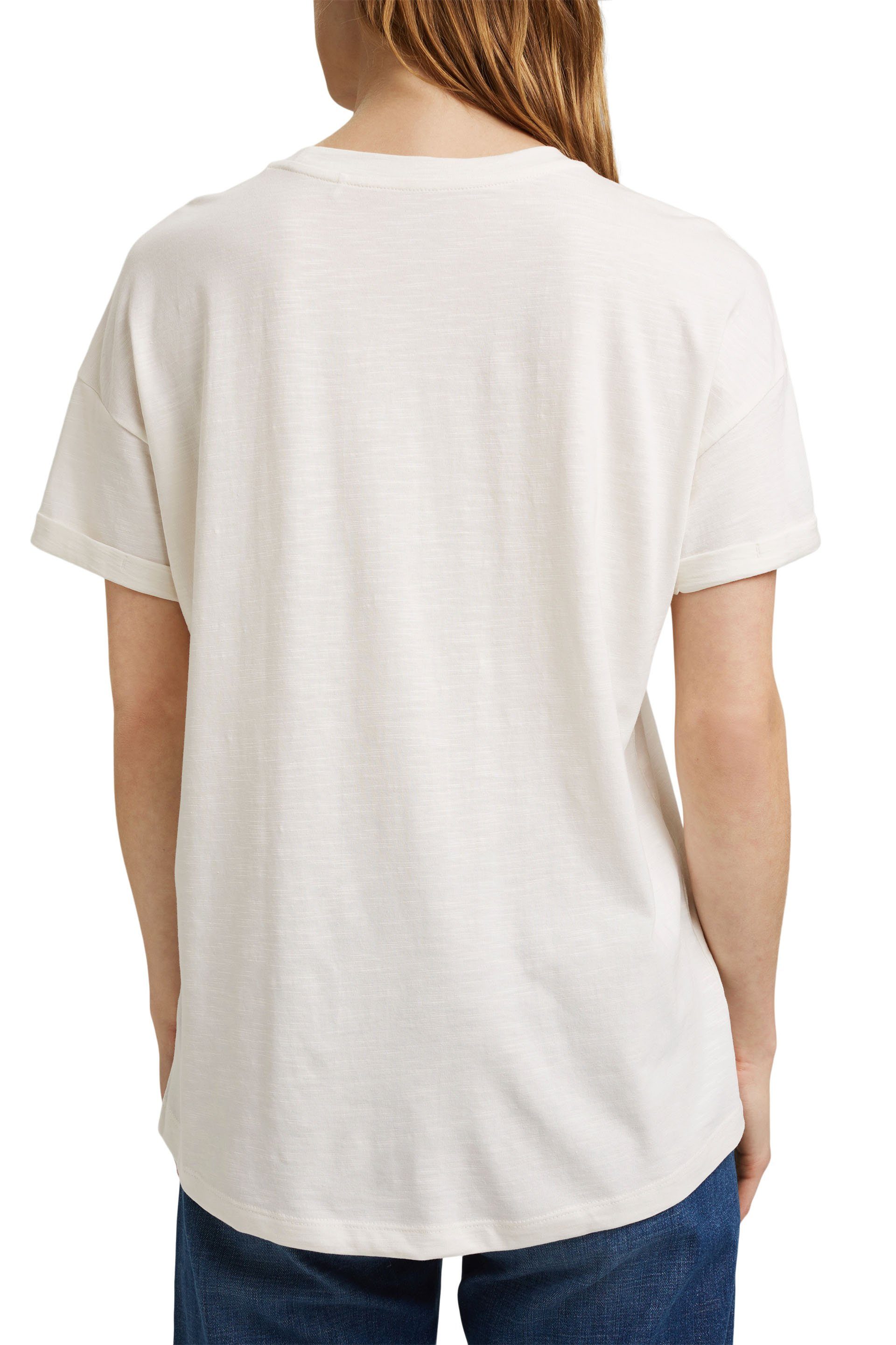 2 OFF T-Shirt Esprit WHITE