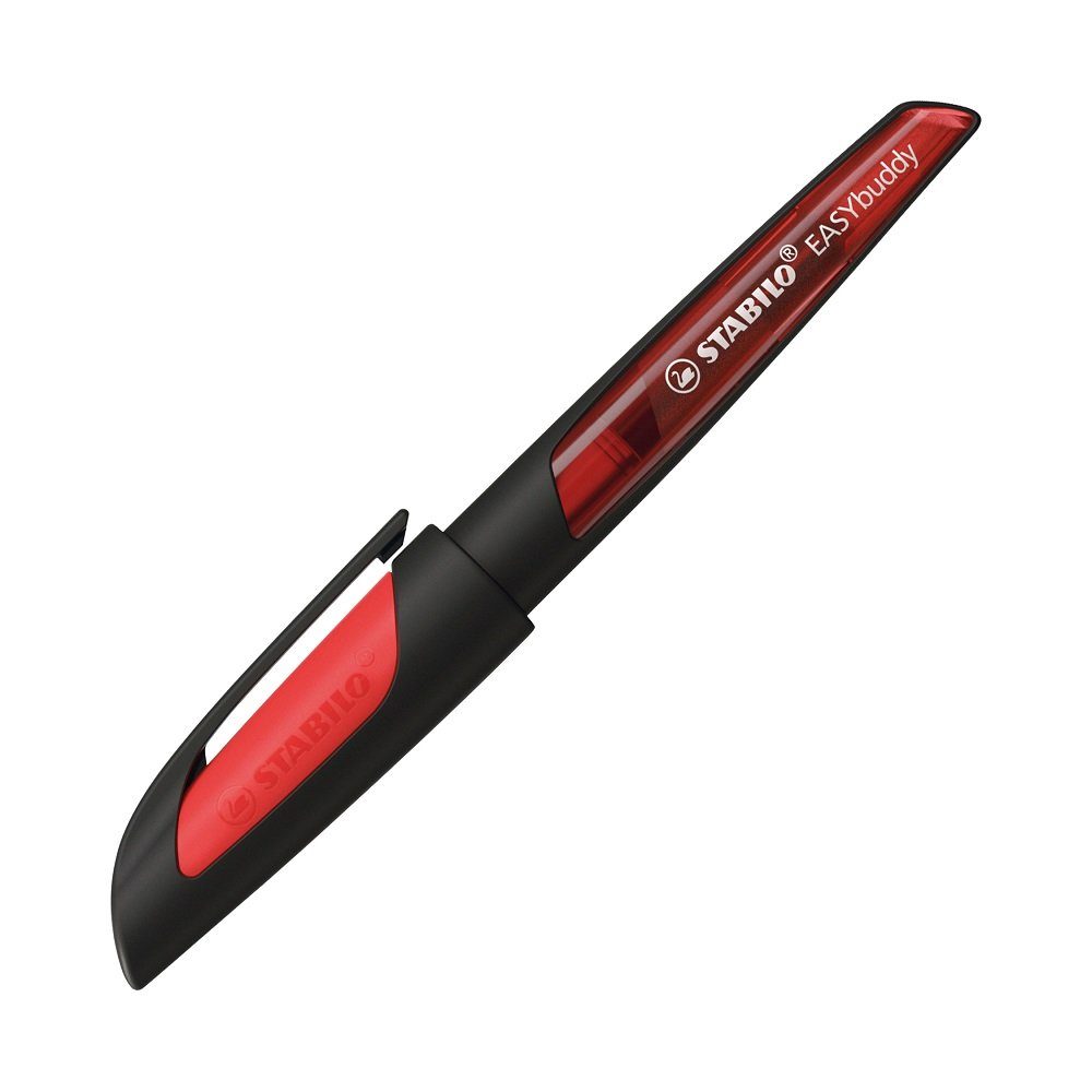 STABILO Füller 1 Schulfüller EASYbuddy® M schwarz/rot, (1-tlg)