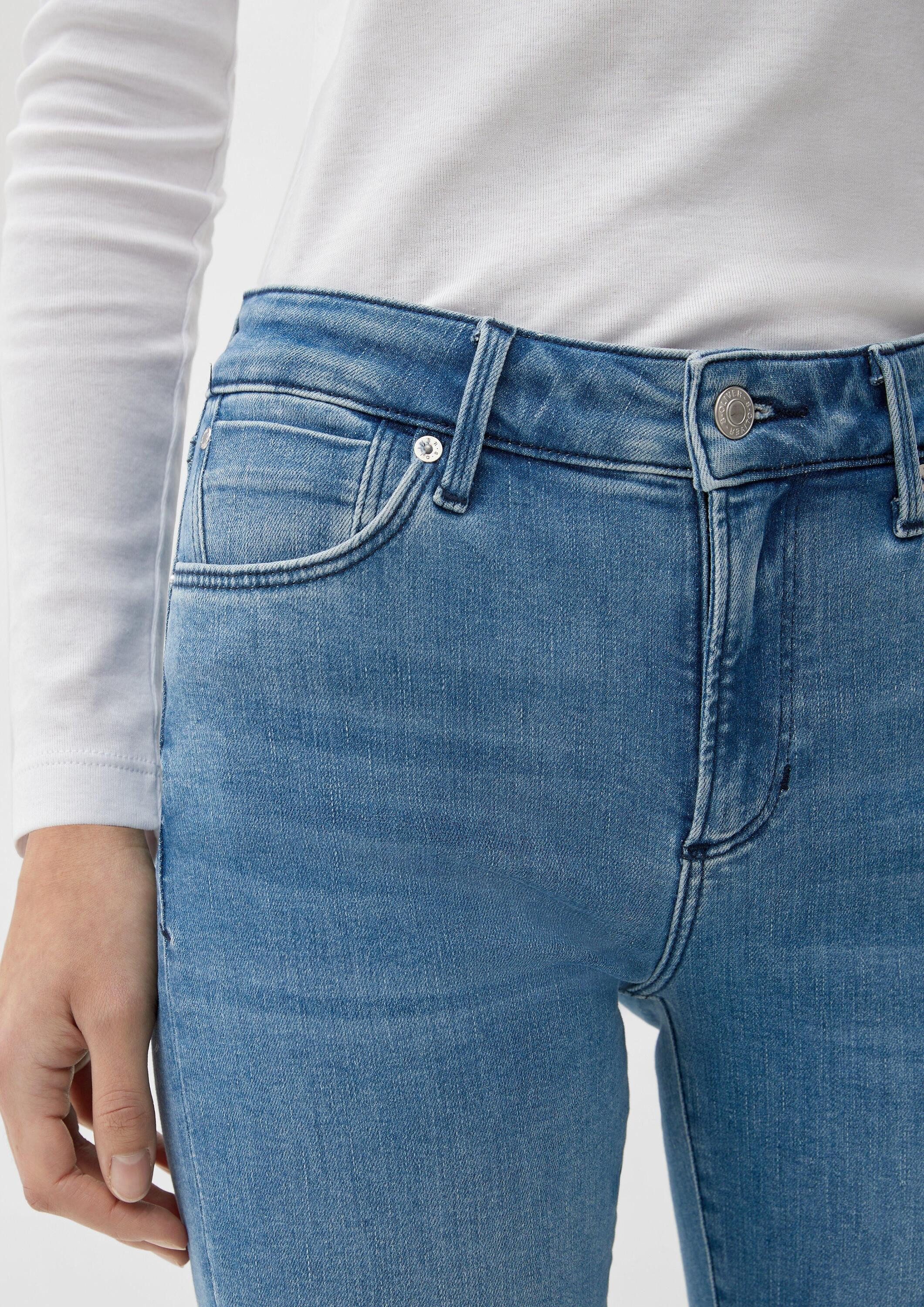 s.Oliver Skinny-fit-Jeans Jeans-Hose IZABELL Jeans Izabell / Skinny Fit / Mid Rise / Skinny Leg