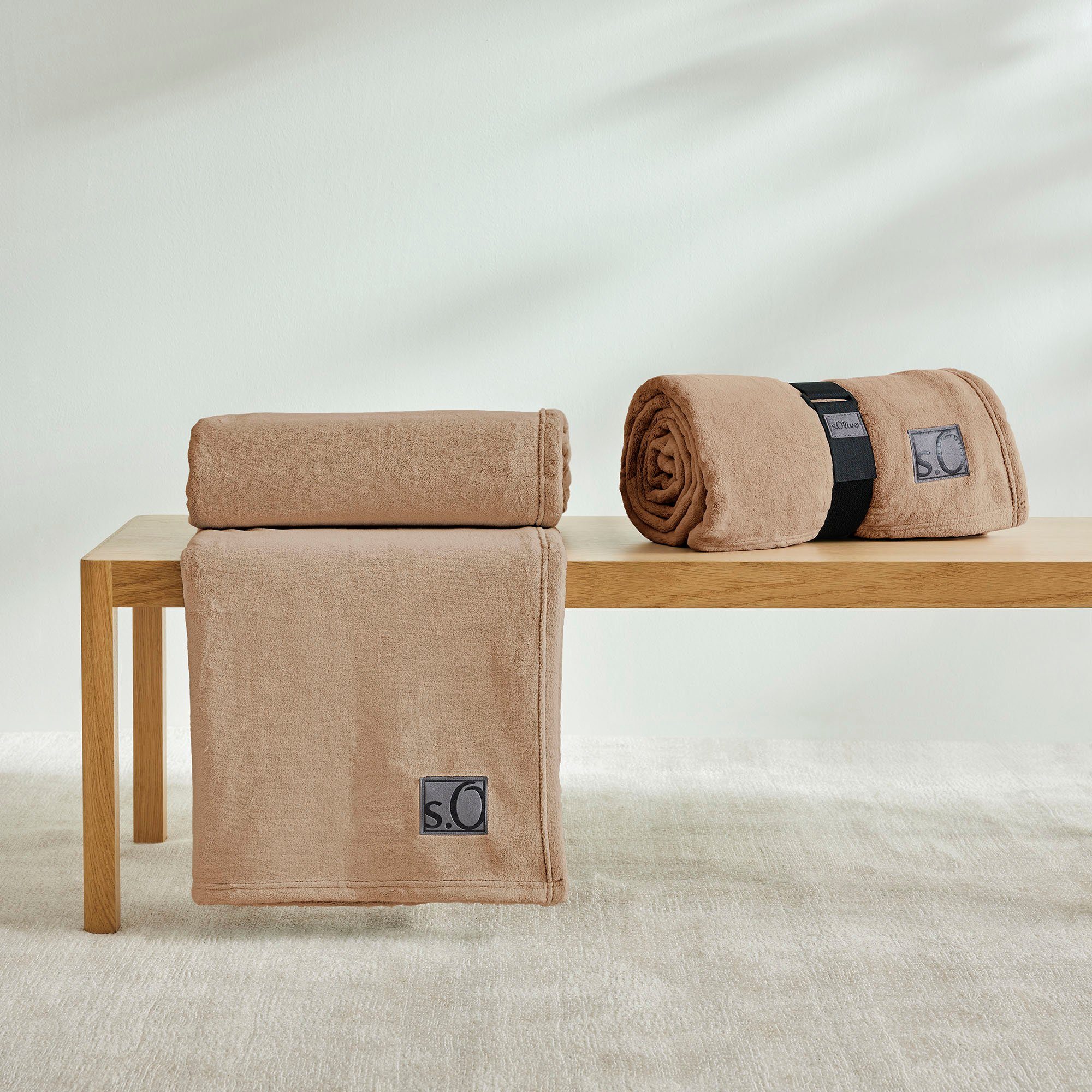 Wohndecke s.Oliver Decke Kuschelsoft, s.Oliver, 150 x 200 cm (Breite x Läng günstig online kaufen