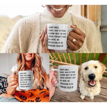 22Feels Tasse Bester Onkel Geschenk Geburtstag Weihnachten Kaffeetasse Männer Lustig, Keramik, Made in Germany, Spülmaschinenfest