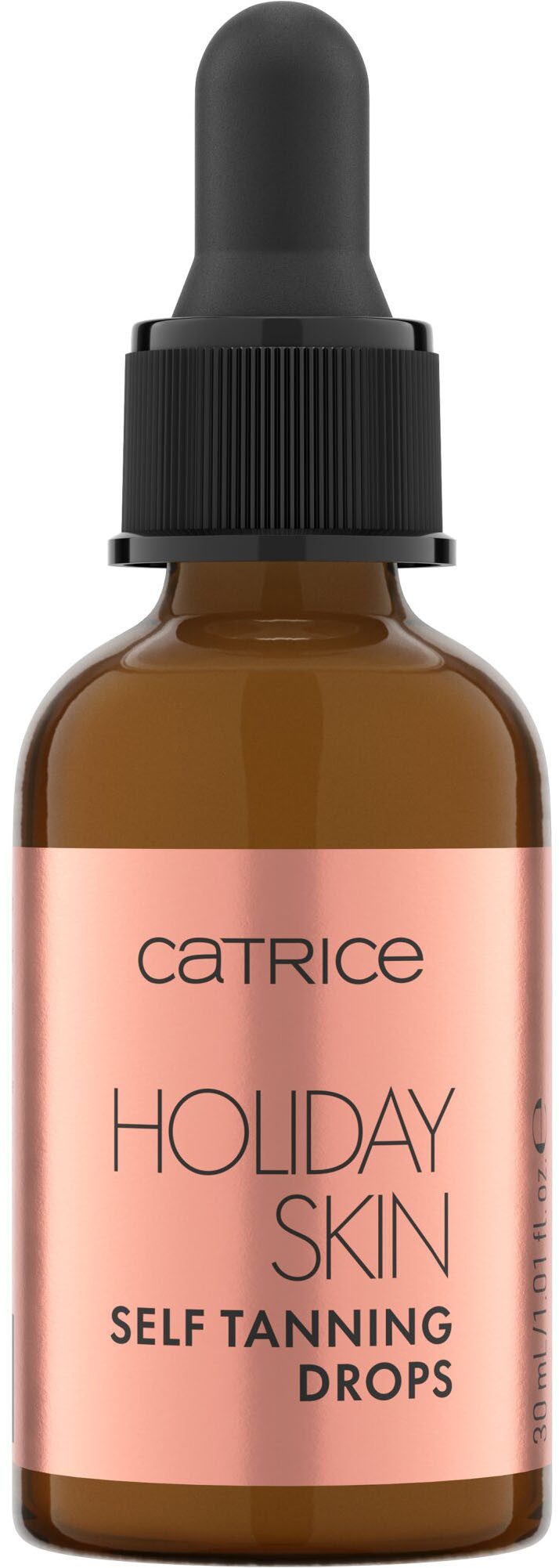 Catrice Gesichtsserum Holiday Skin Self Tanning Drops, aufbaubare Bräune, streifenfrei, leicht, hydratisierend, strahlend