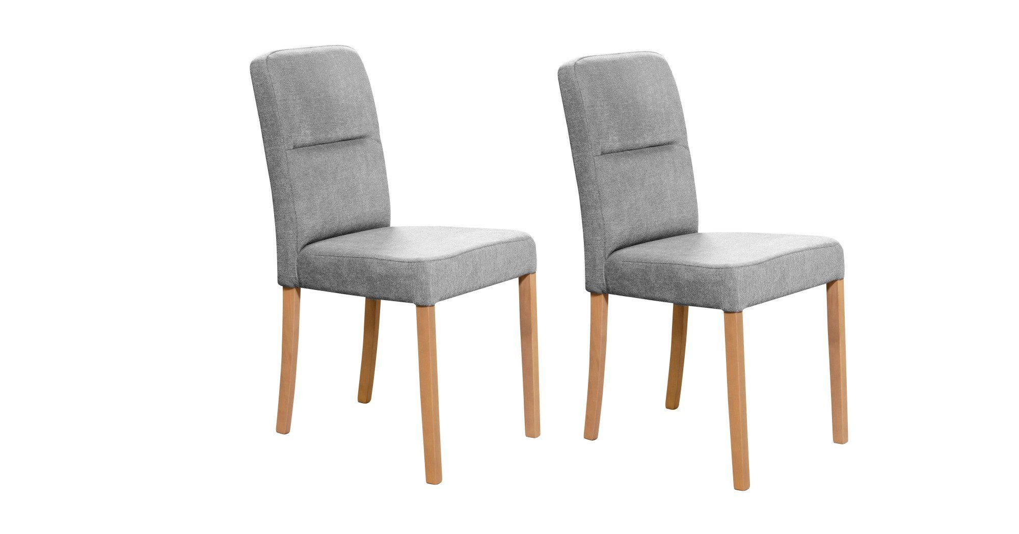 Home affaire 4-Fußstuhl Laros (Set), Massivholzgestell günstig online kaufen