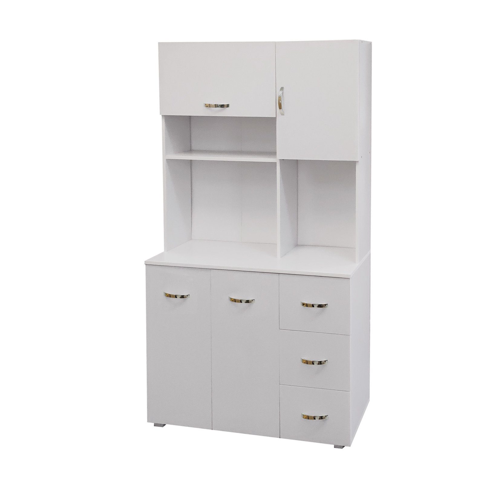 HTI-Living Hochschrank Küchenschrank Weiß Blanca (Stück, günstig online kaufen