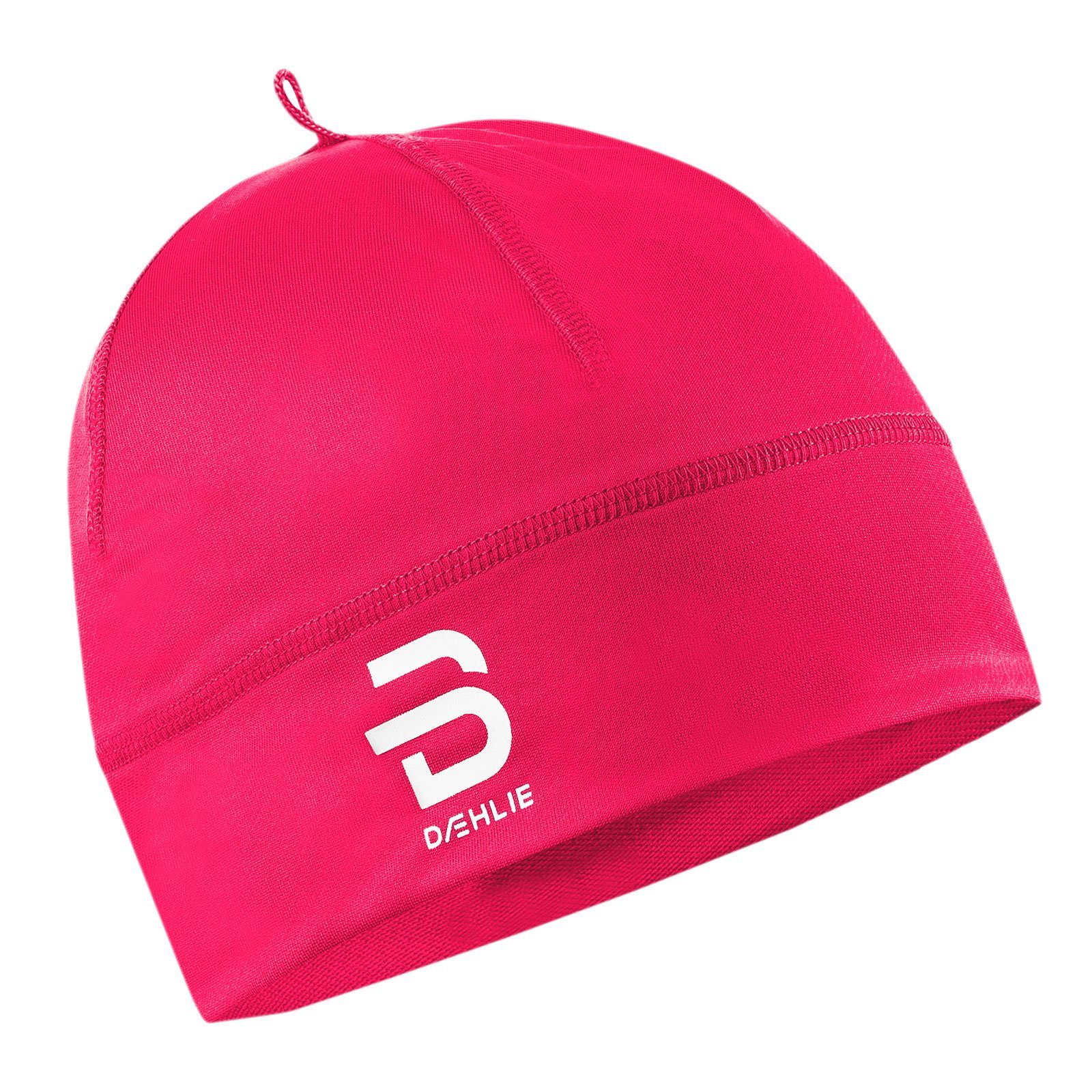Polyknit Skimütze DAEHLIE mit Hat rosa Logo dekorativem