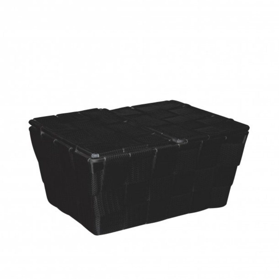 Aufbewahrungskorb Aufbewahrungskorb Scandi, Deckel,schwarz 133246