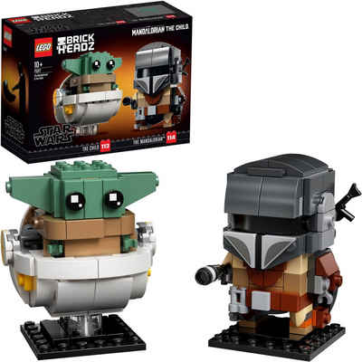 LEGO® Konstruktionsspielsteine »Der Mandalorianer™ und das Kind (75317), LEGO® Star Wars™«, (295 St), Made in Europe