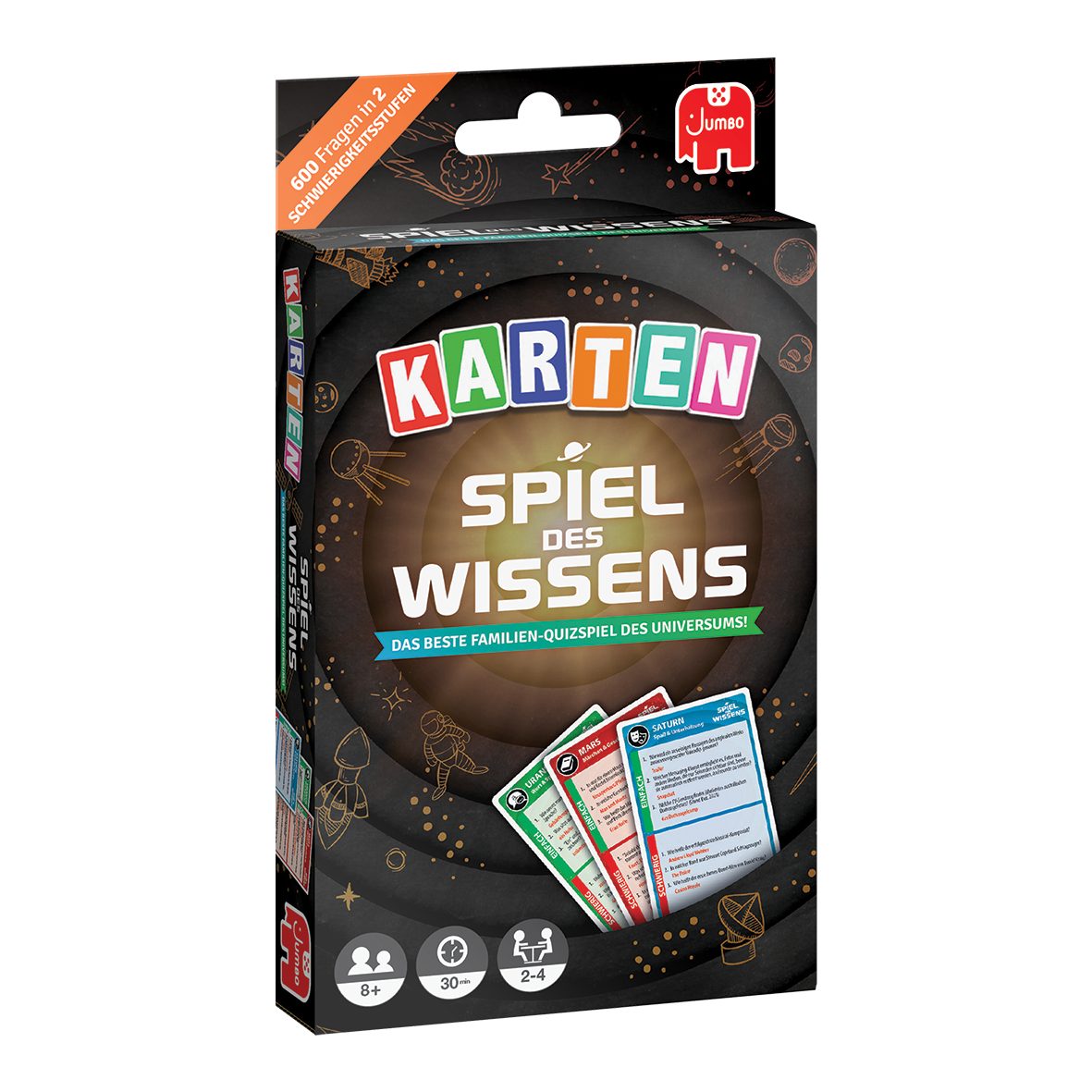 Jumbo Игры Spiel Spiel des Wissens - Kartenspiel, Kartenspiel