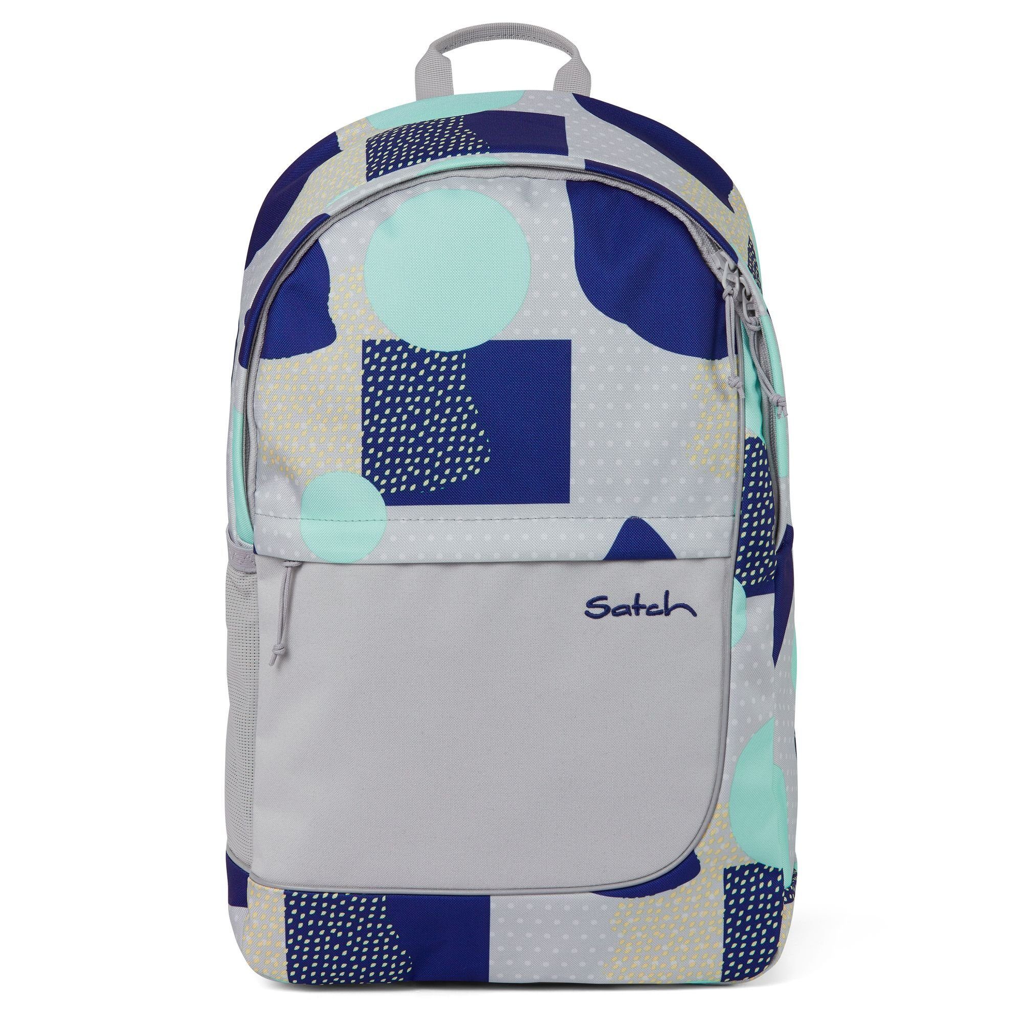 Satch Daypack fly, PET grey blue turquoise