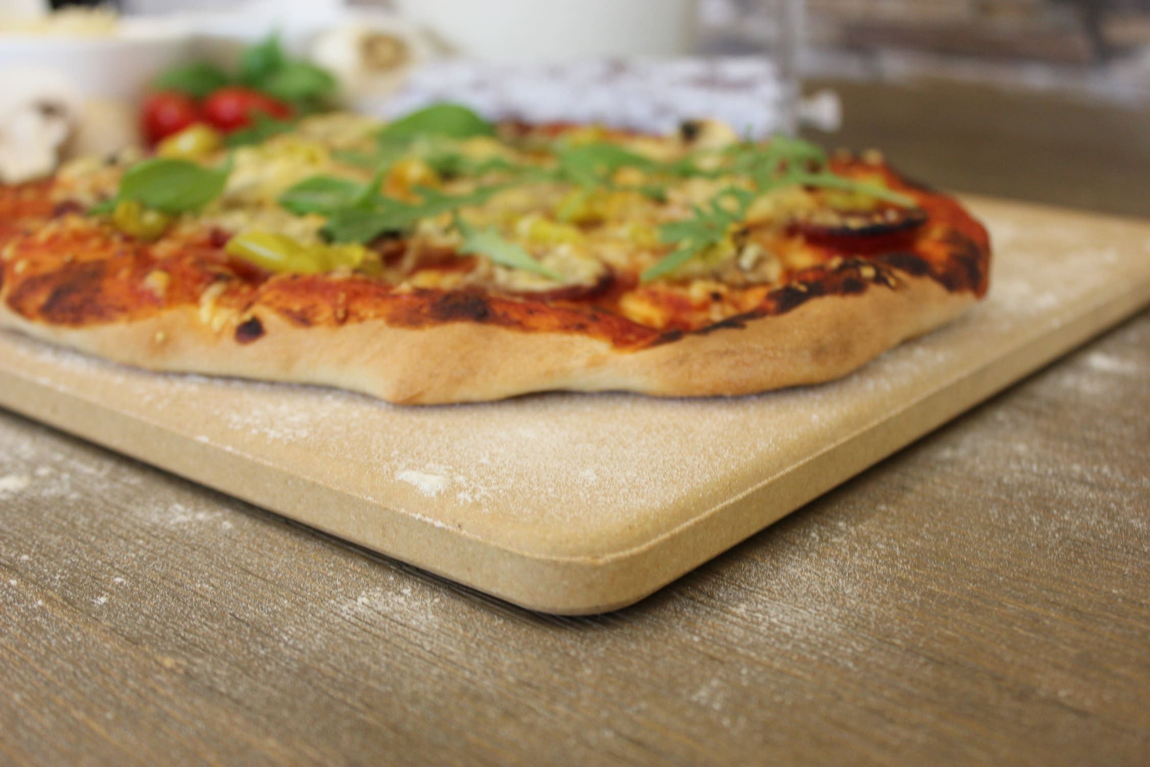 Sendeo Pizzastein Pizzastein SENDEO aus Cordierit