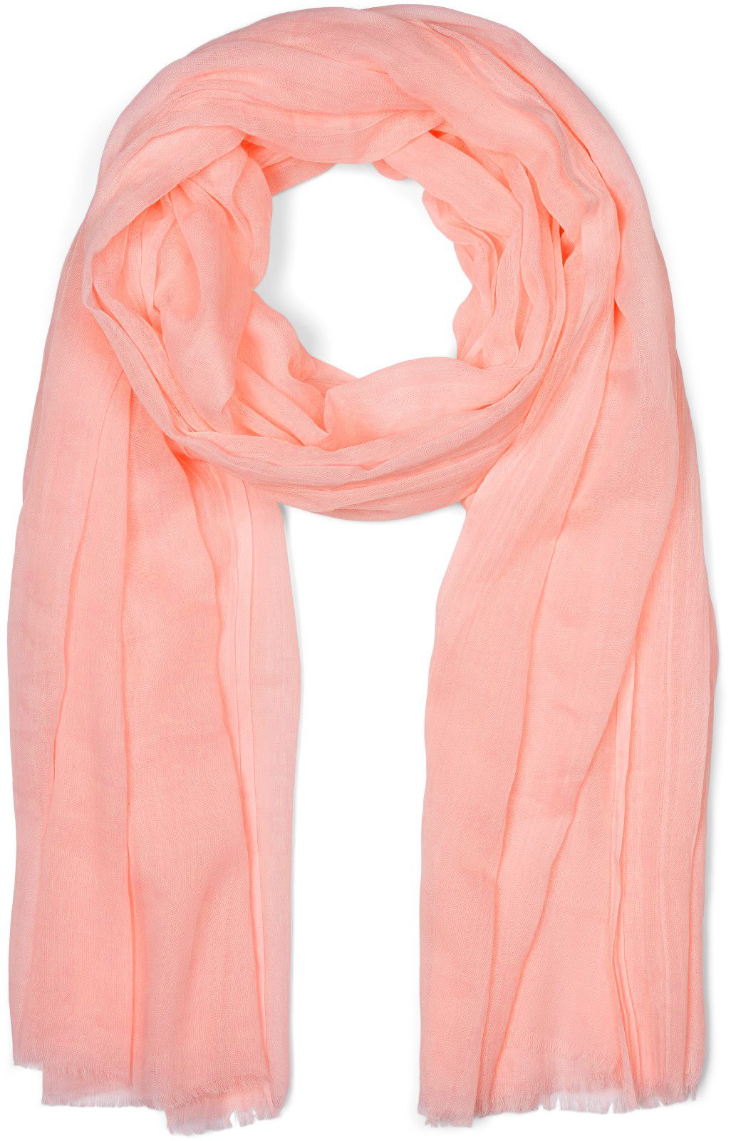 styleBREAKER Modeschal Leichter Schal Einfarbig, (1-St) günstig online kaufen