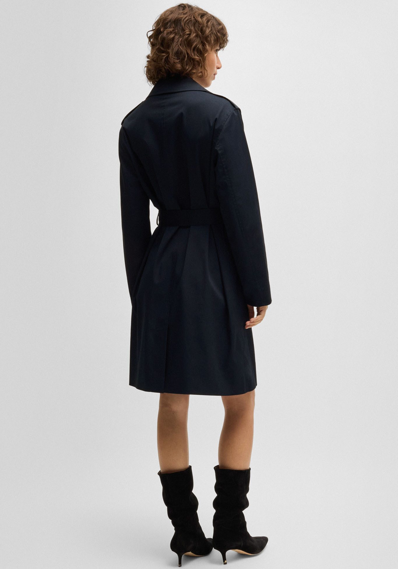 BOSS ORANGE Kurzmantel Cotrench Premium Damenmode günstig online kaufen