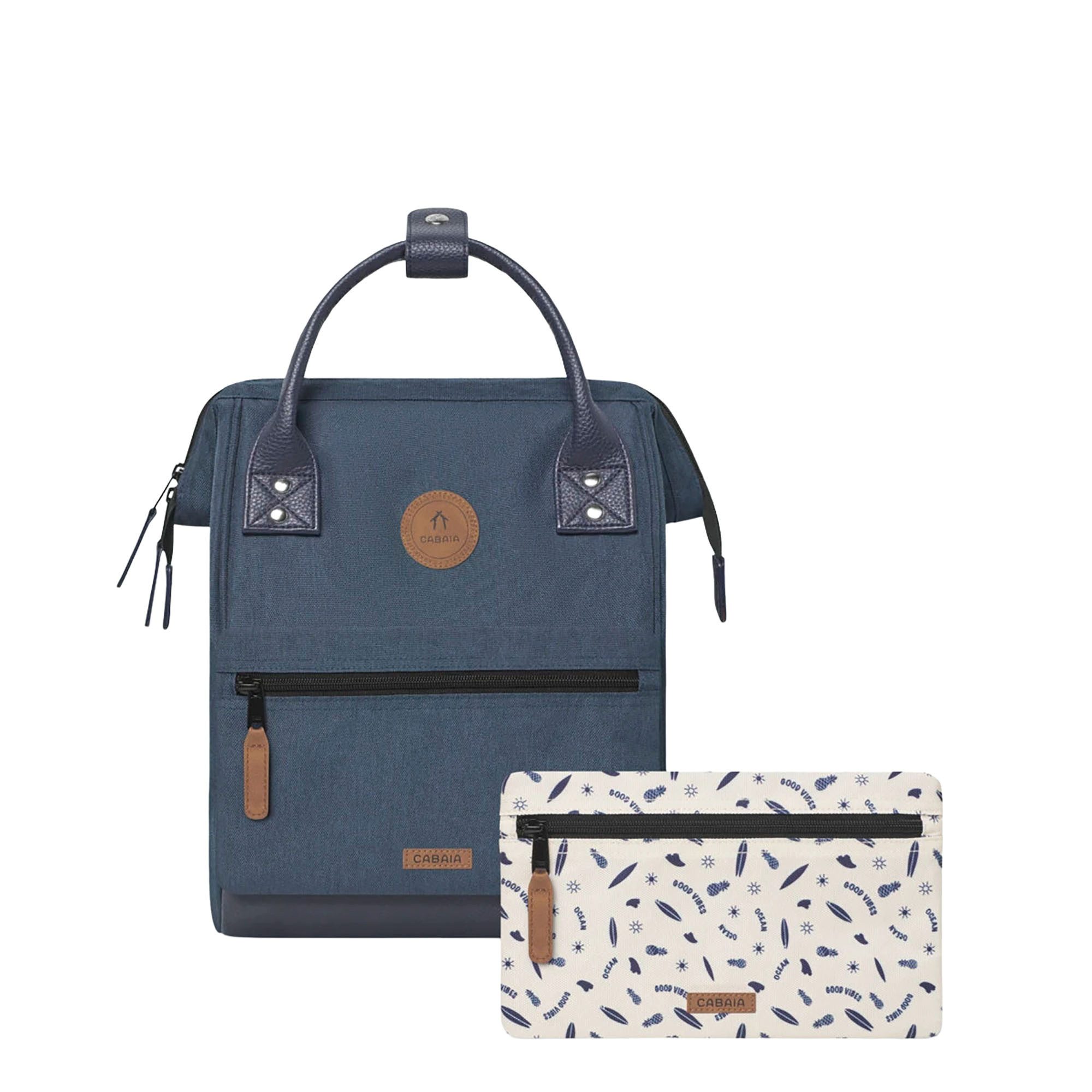 CABAIA Rucksack Port Antonio, Tagesrucksack mit austauschbaren Vordertaschen
